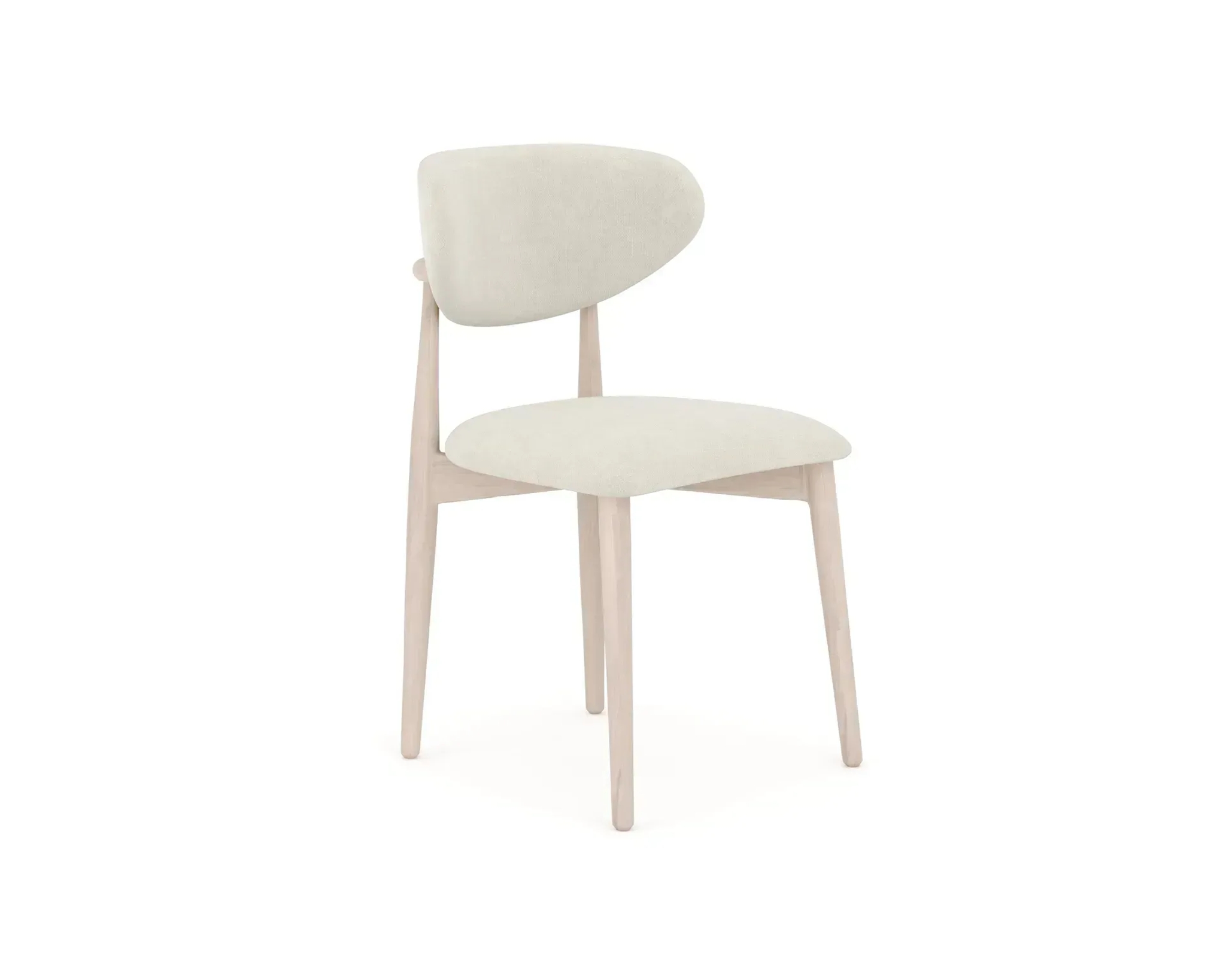 Molly matstol beige, set om 2 st