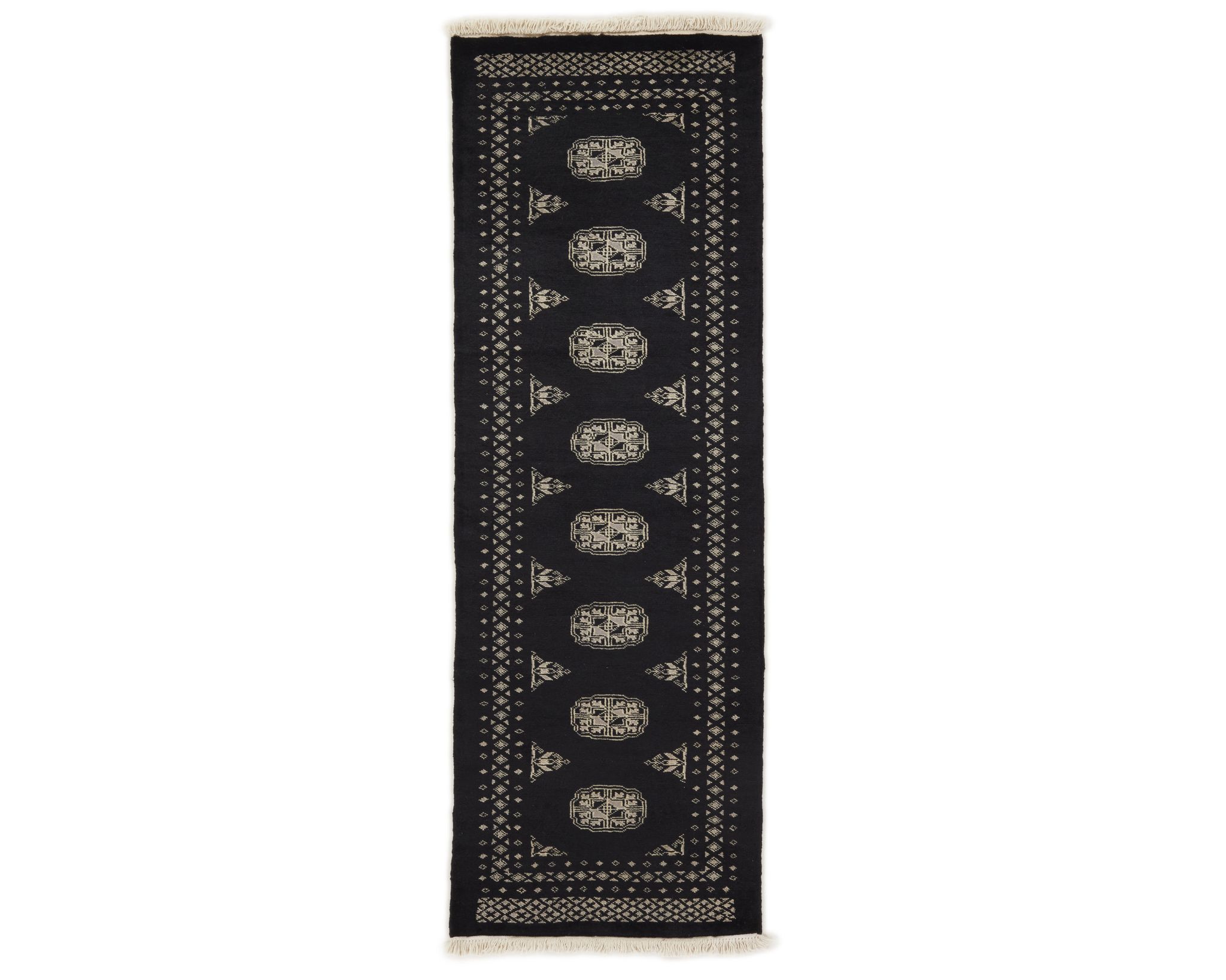 Pakistan handknotted orientalisk matta 63 x 185 cm