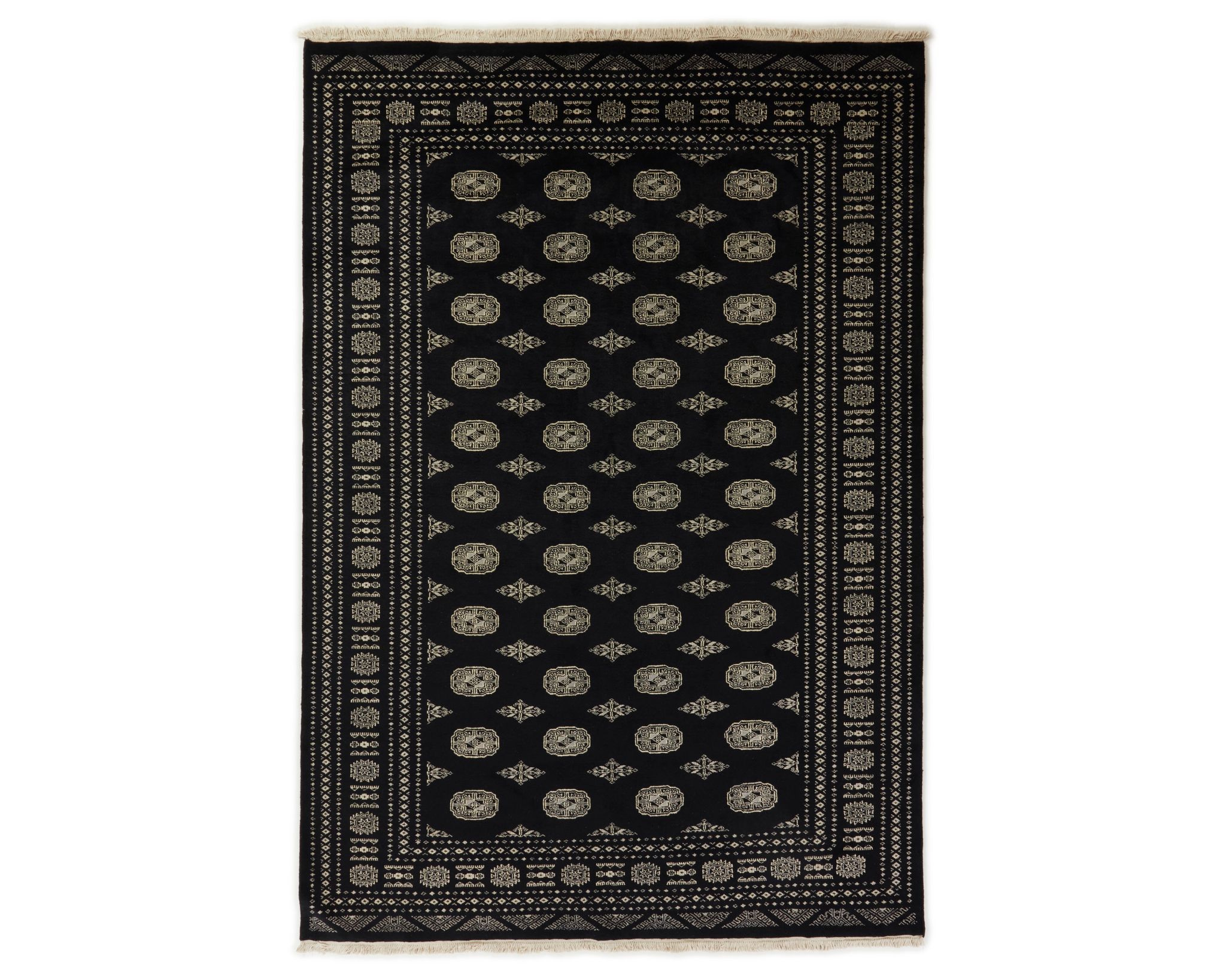 Pakistan handknotted orientalisk matta 202 x 293 cm