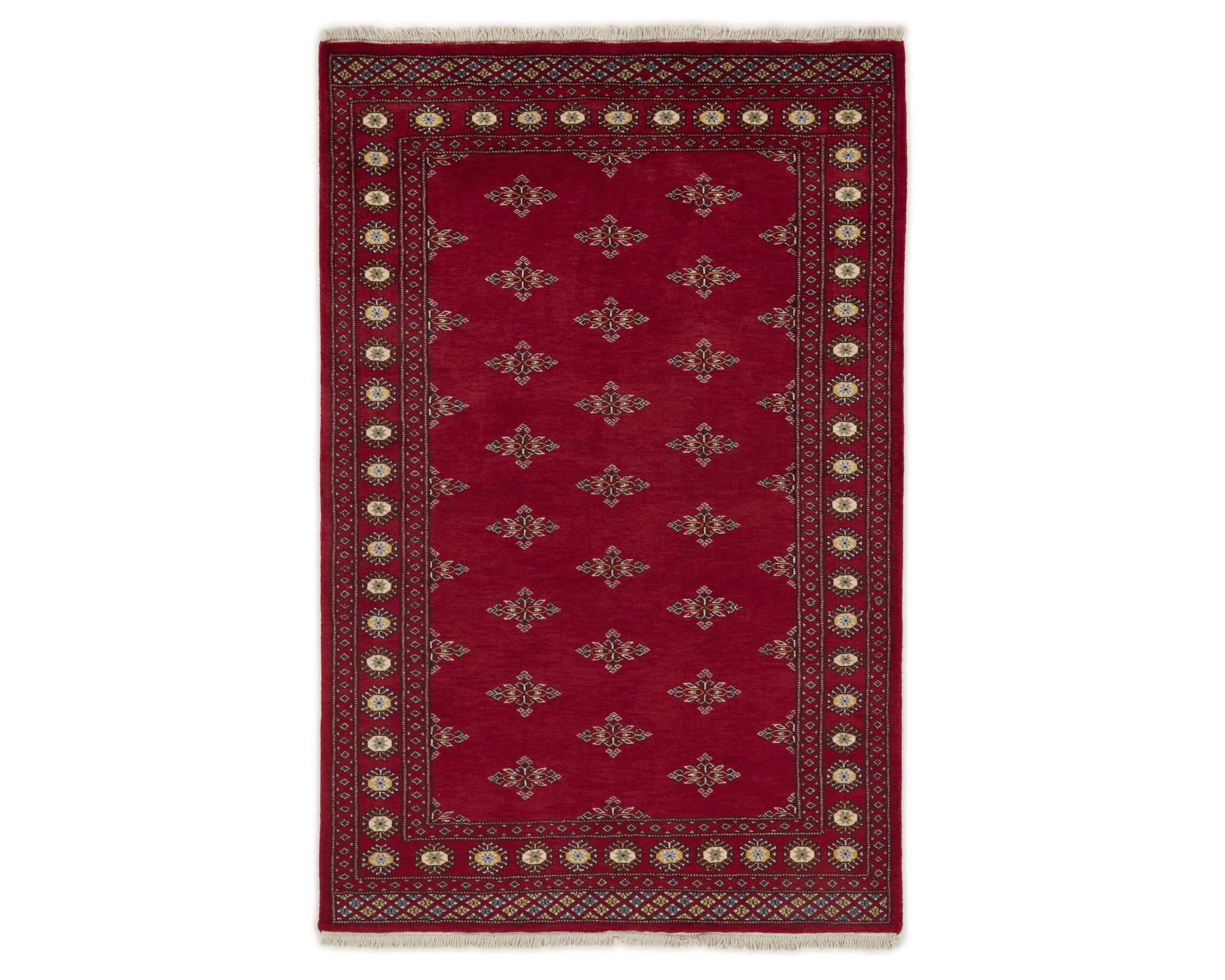 Pakistan handknotted orientalisk matta 137 x 209 cm