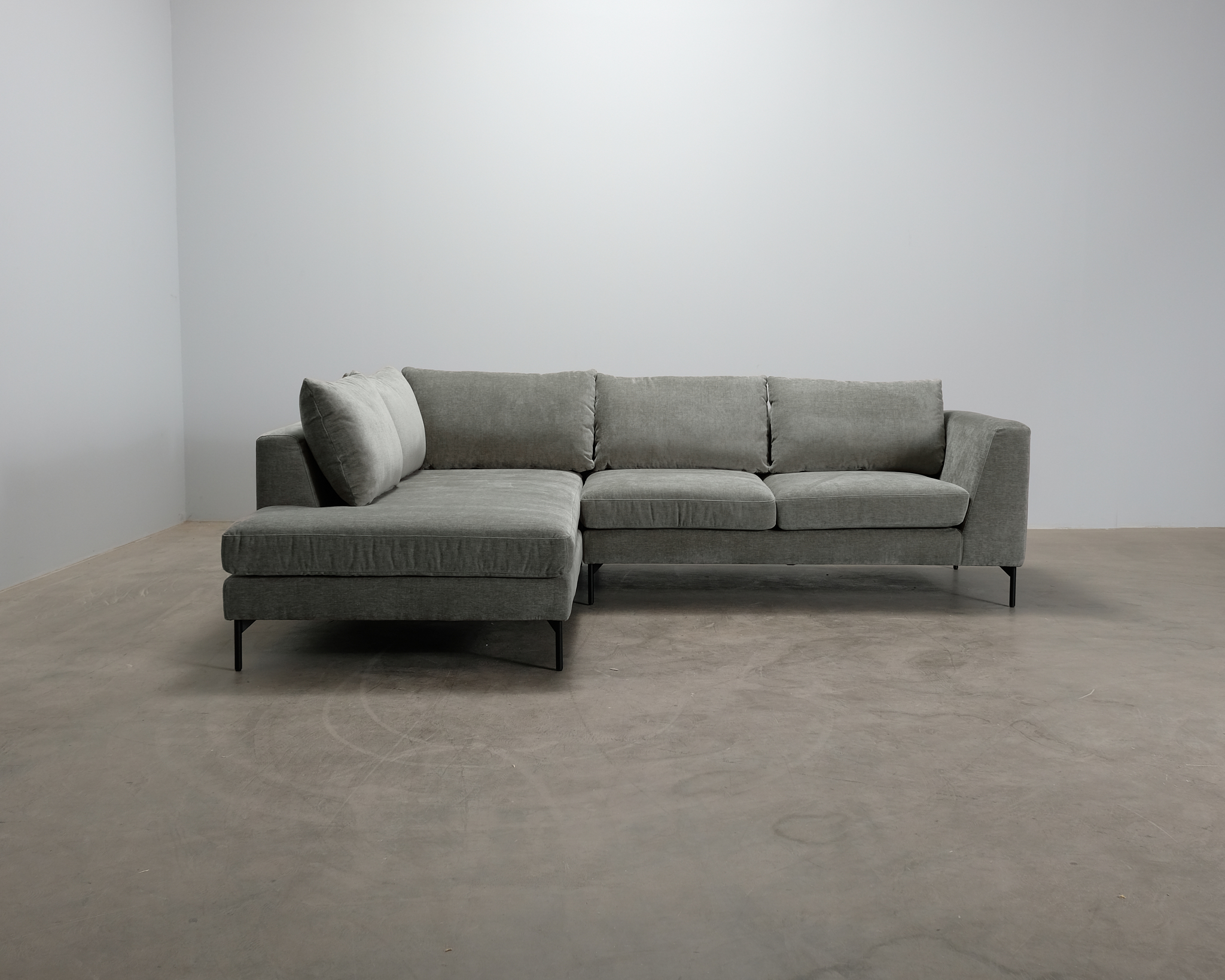 Sofacompany Noa 4-sits divansoffa Planet Grey Green