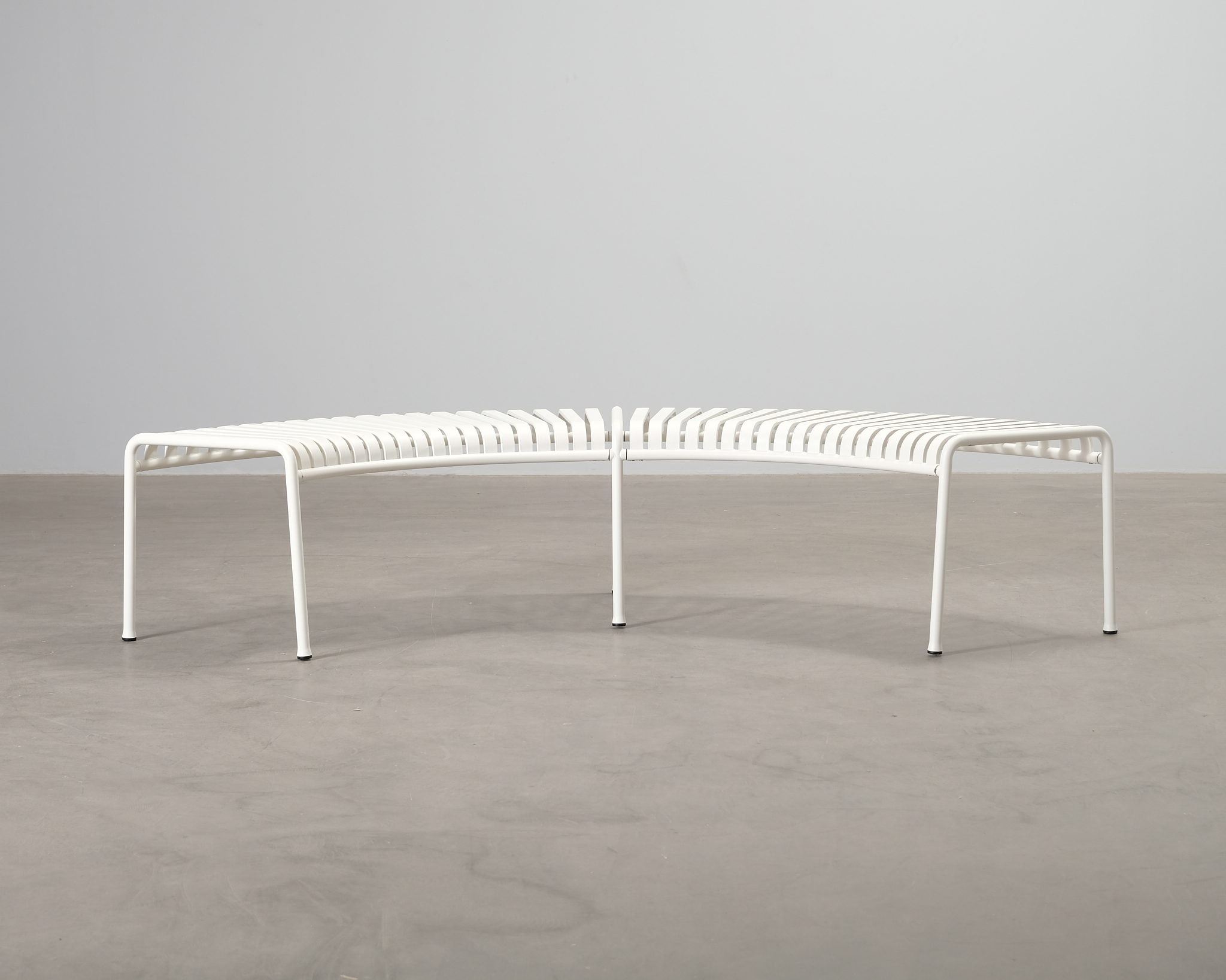 HAY Palissade bänk Cream White