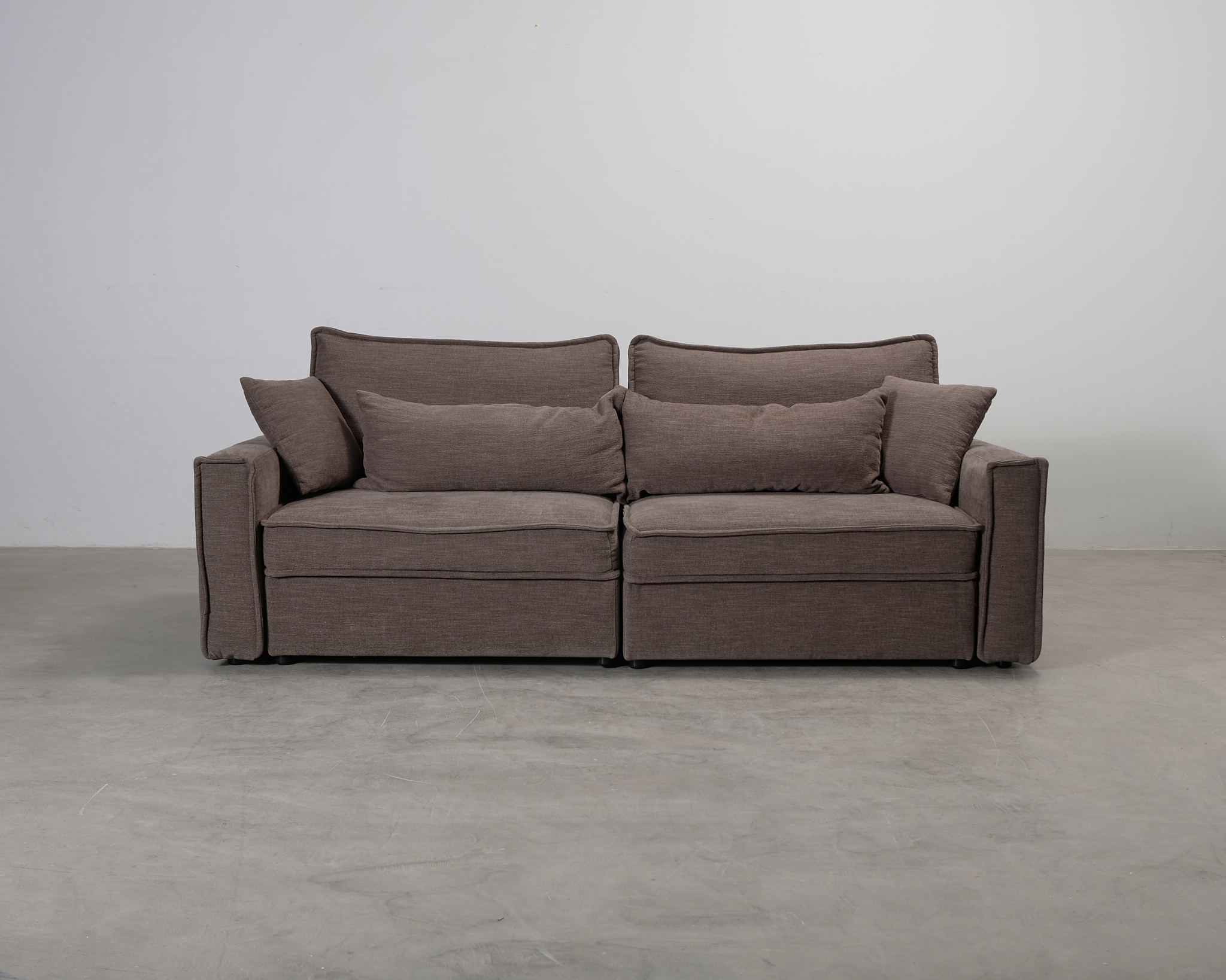 Sweef Gorillan 2-sits bäddsoffa brun