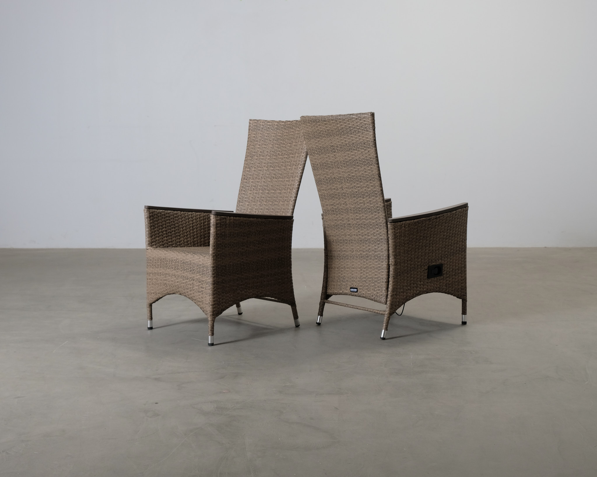 Jenny ulkotuoli beige, 2 kpl setti