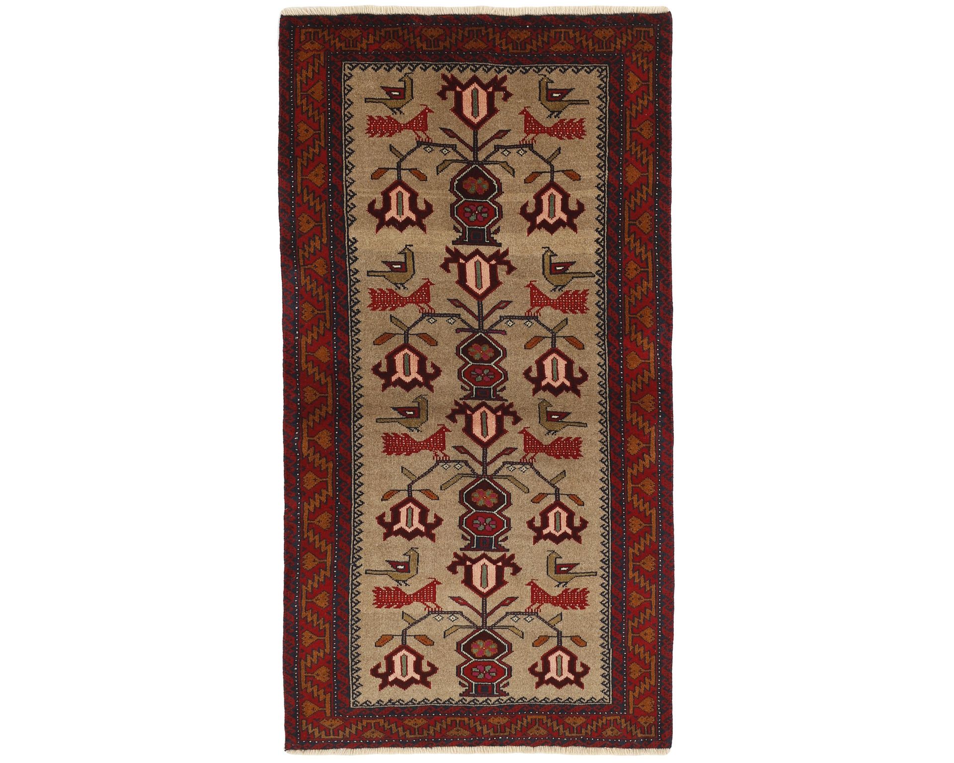 Balutch orientalisk matta 97 x 195 cm