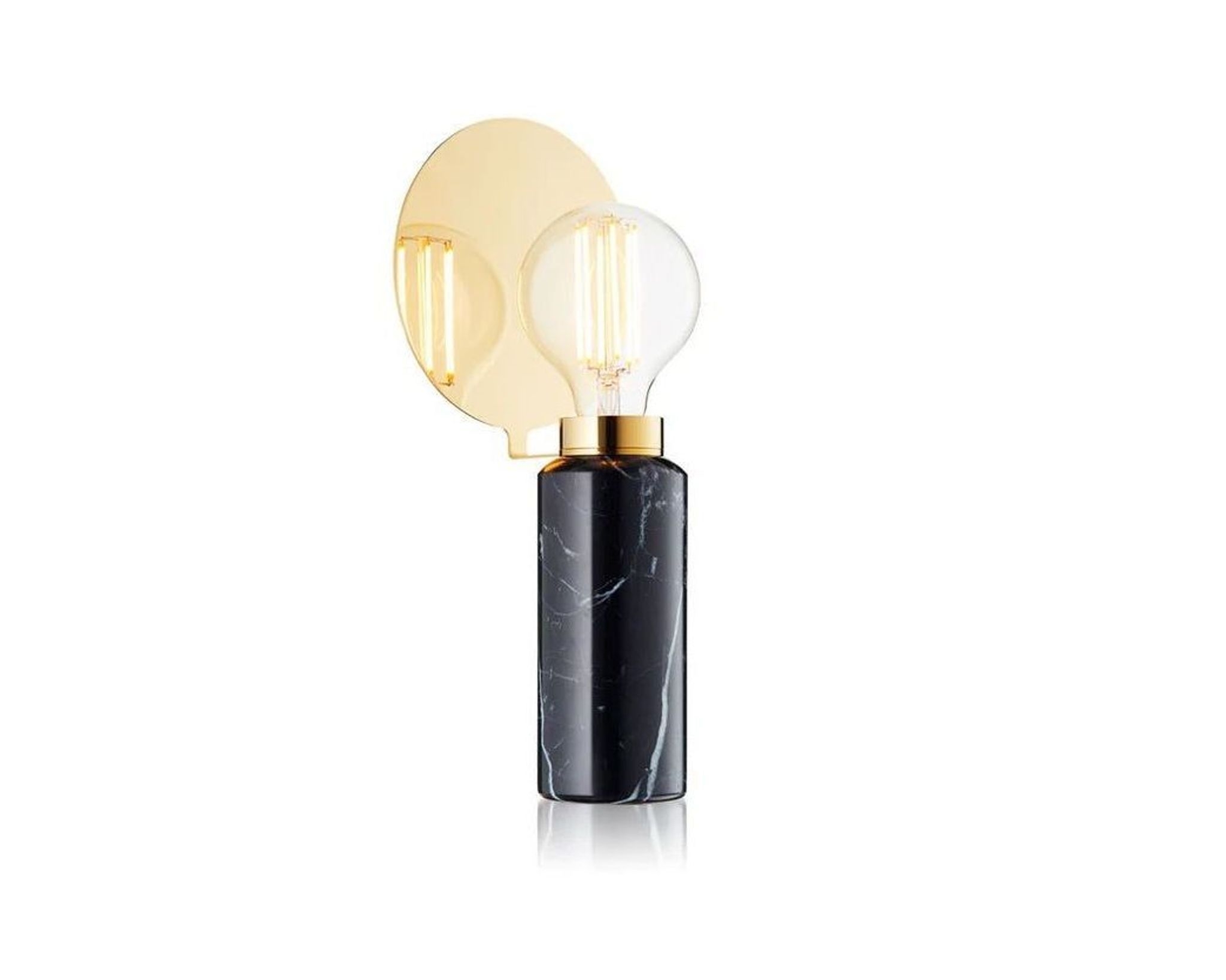 Design By Us Blind spot bordslampa svart / guld