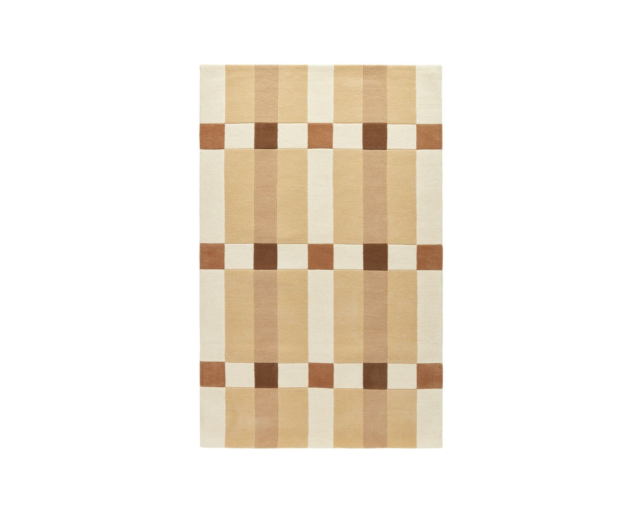 Decotique Checks ullmatta 300 x 400 cm beige