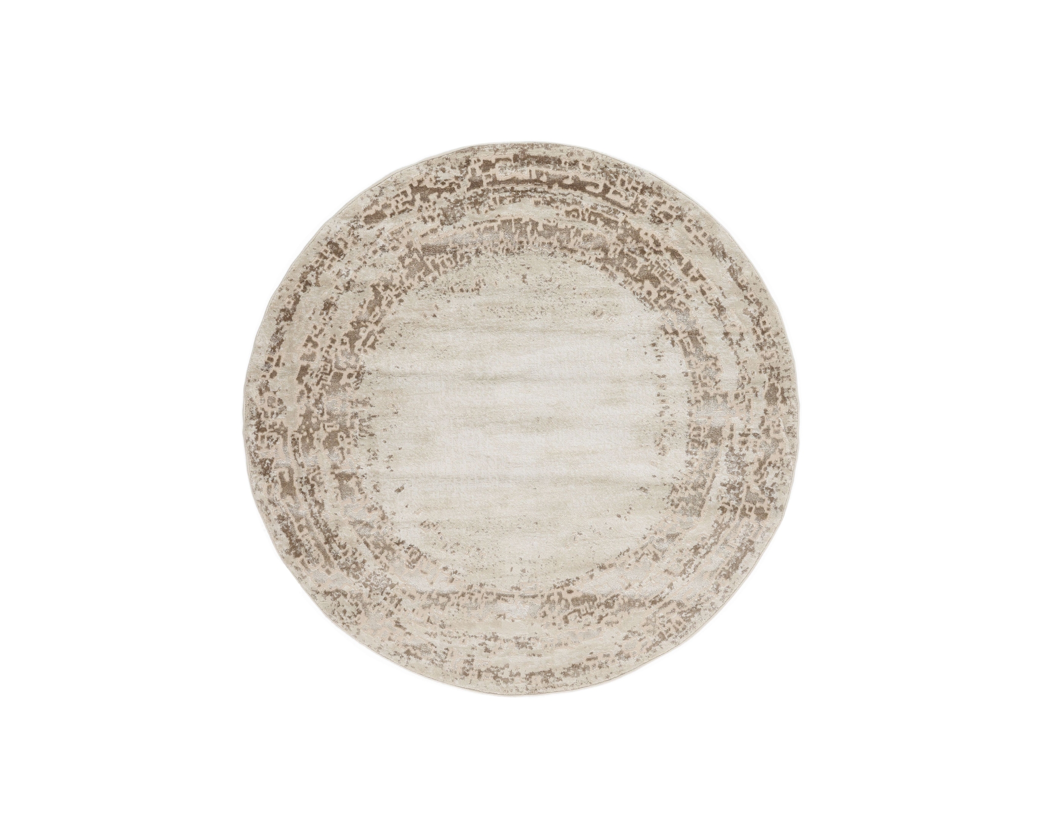 Rugvista Oliver g&aring;ngmatta &oslash; 200 cm beige