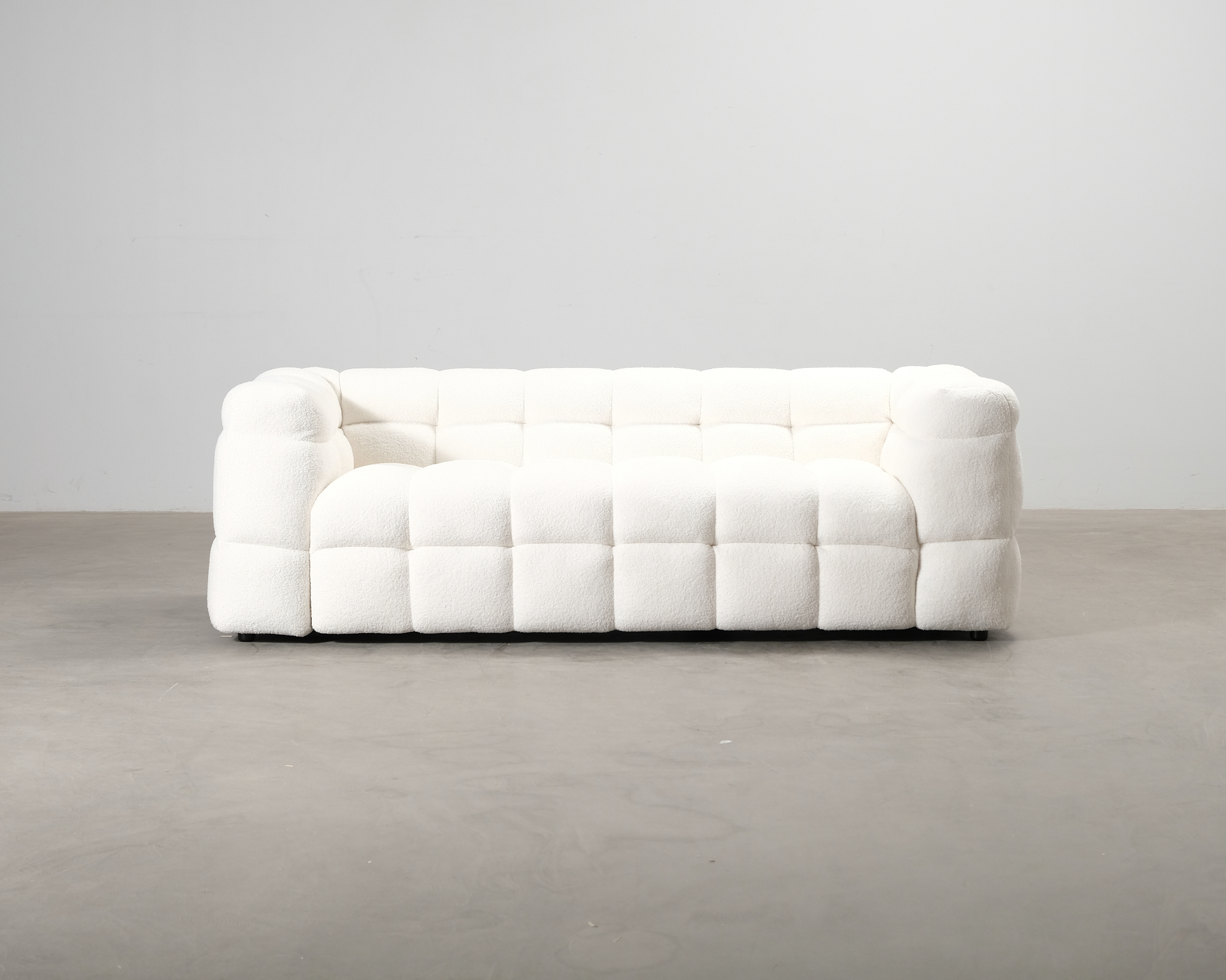 Elise 3-sits soffa vit