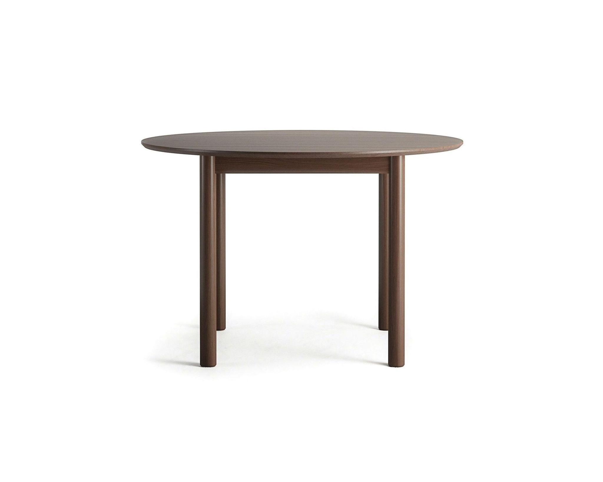 Department Wood matbord &oslash; 110 cm m&ouml;rk ek