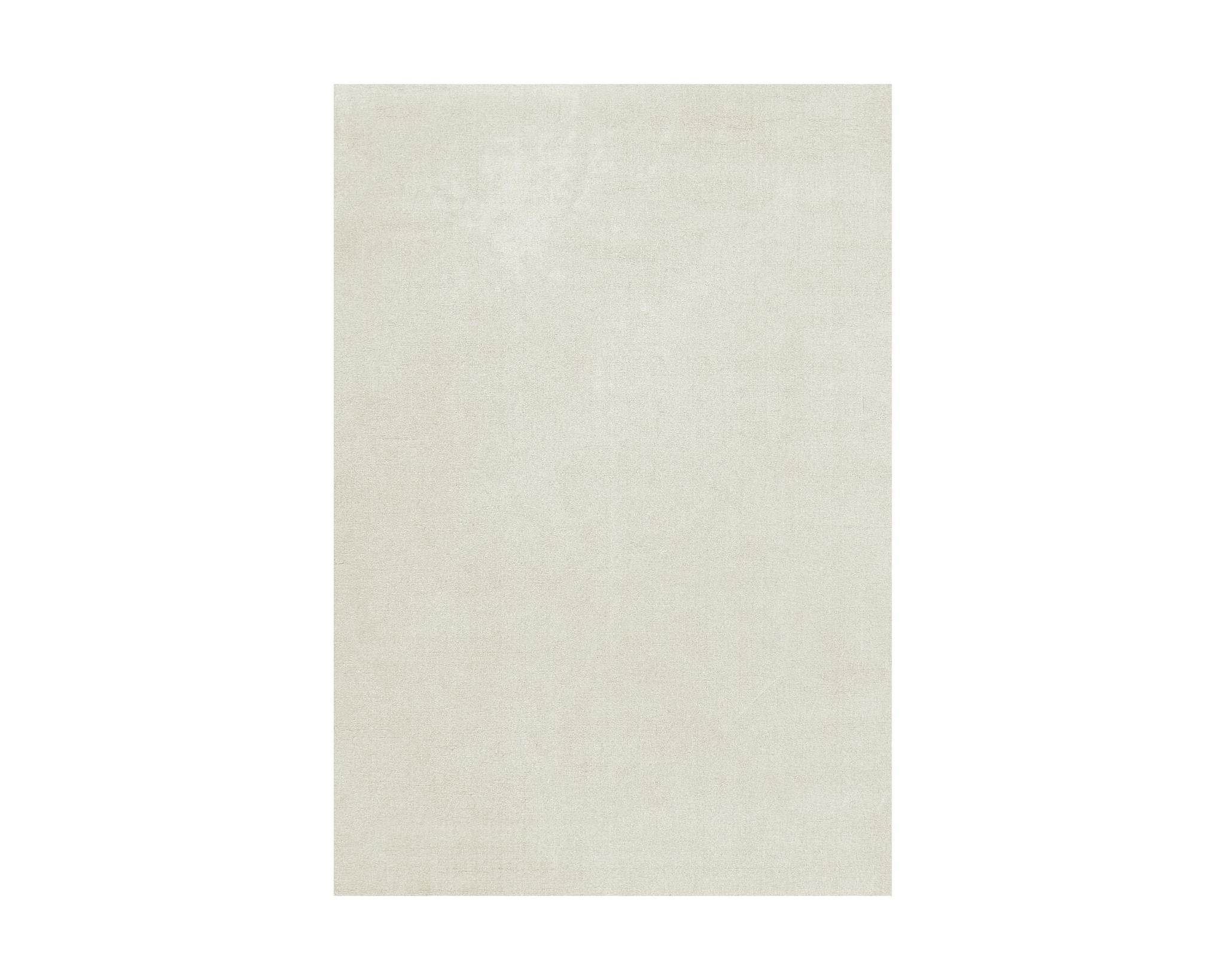Layered Solid Wool ullmatta 200 x 300 cm Bone White