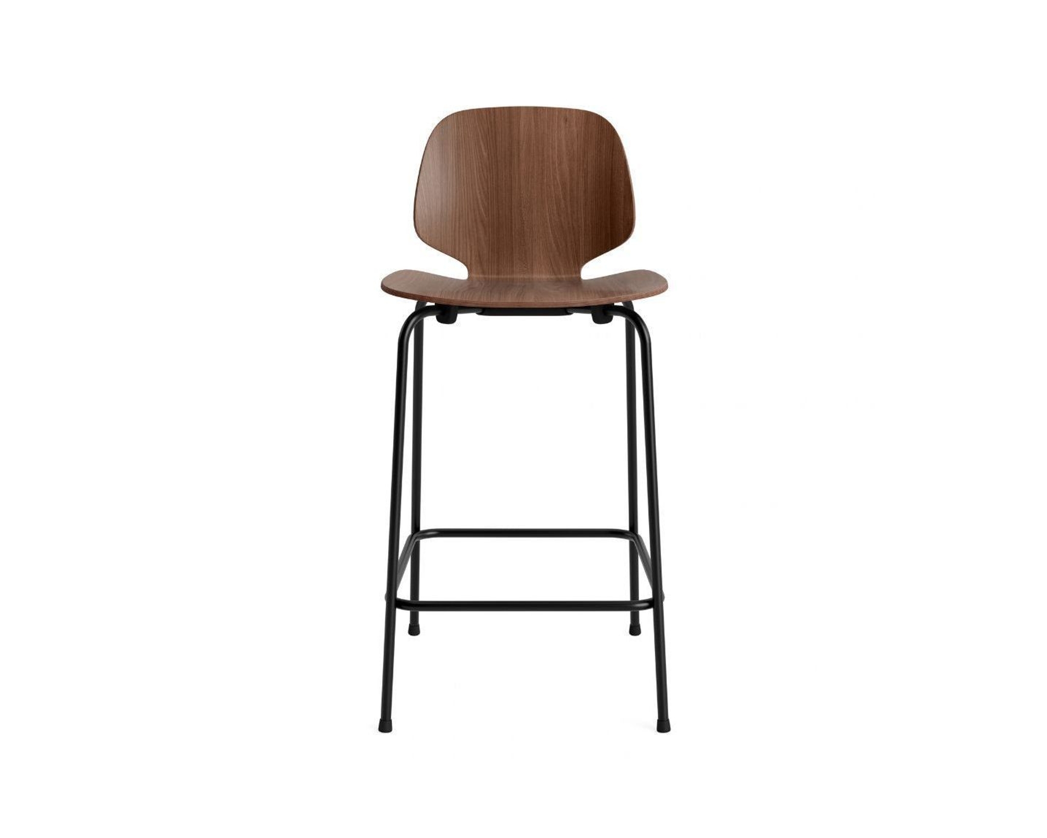 Normann Copenhagen My Chair barstol 65 cm svart / valn&ouml;t