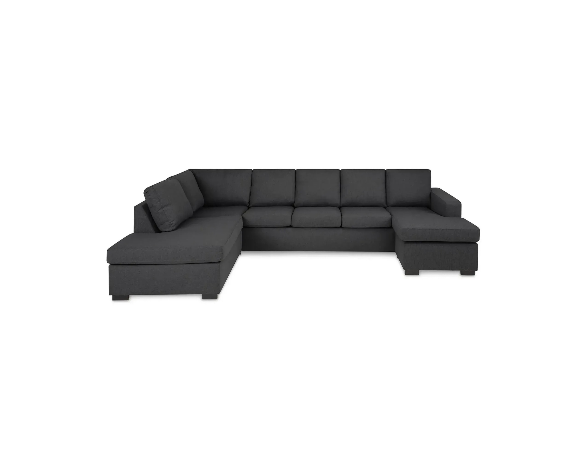 Crazy U-soffa med divan gr&aring;