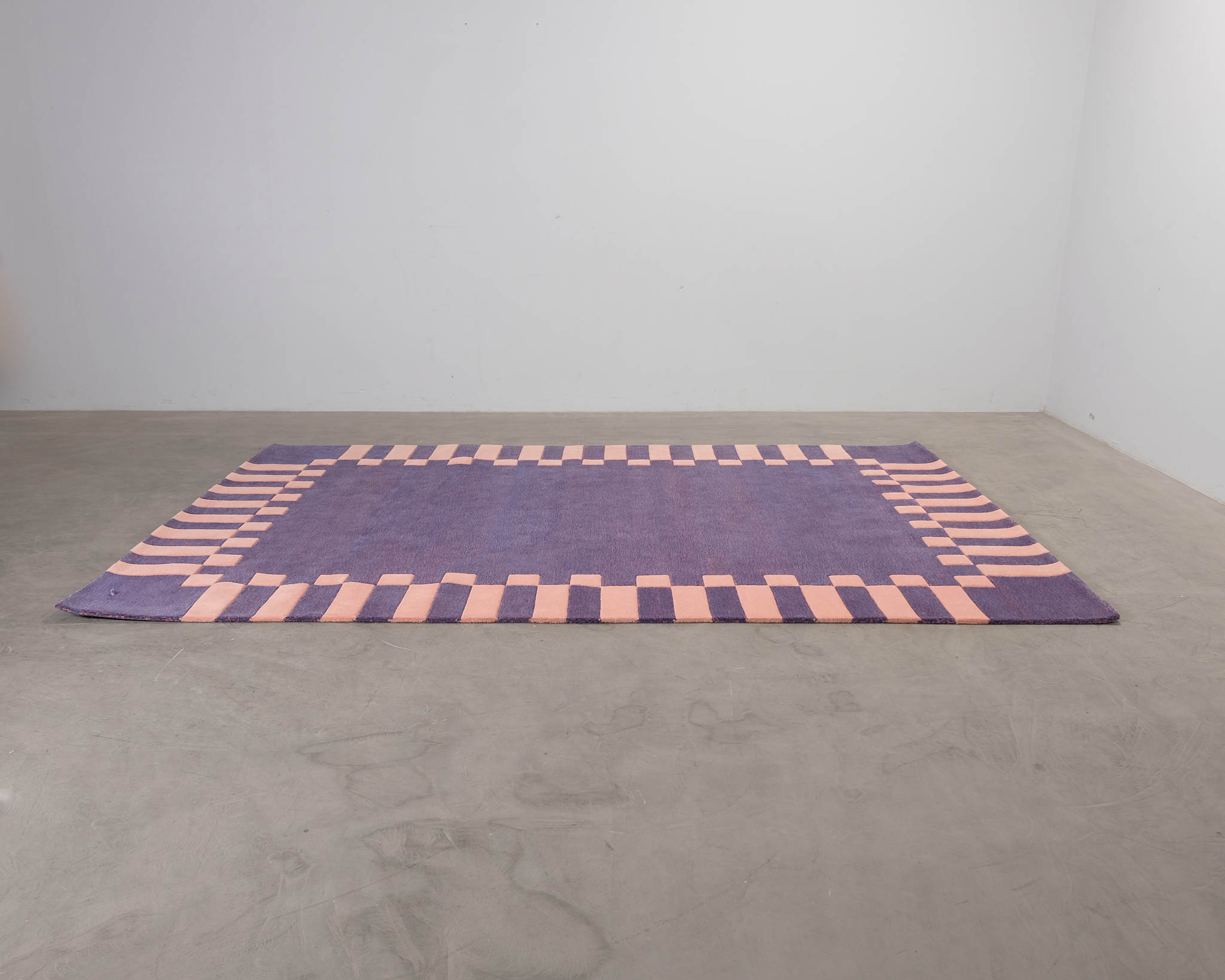 Layered Teklan Frame ullmatta 250 x 350 cm Cobalt Salmon