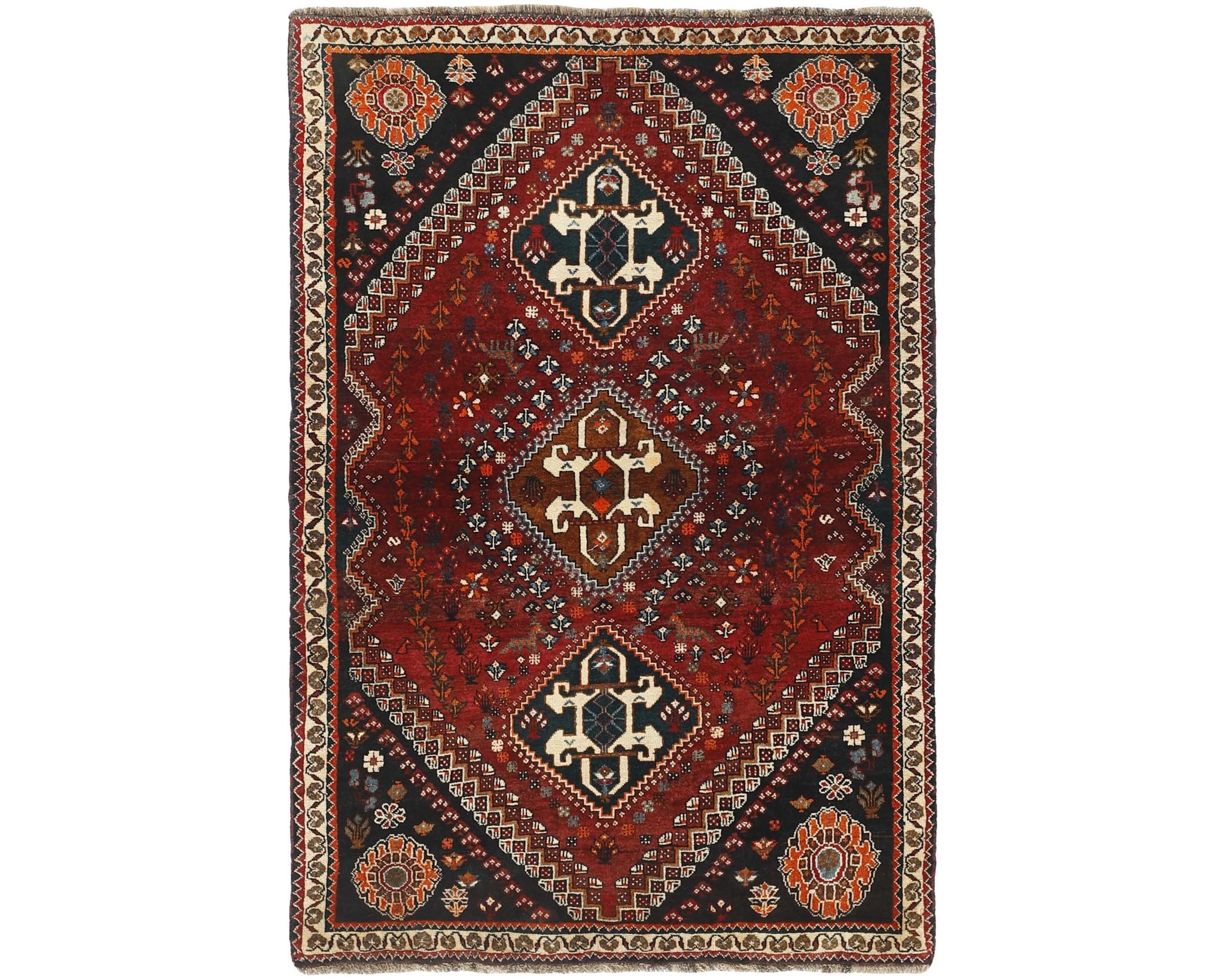 Kashghai orientalisk matta 123 x 190 cm