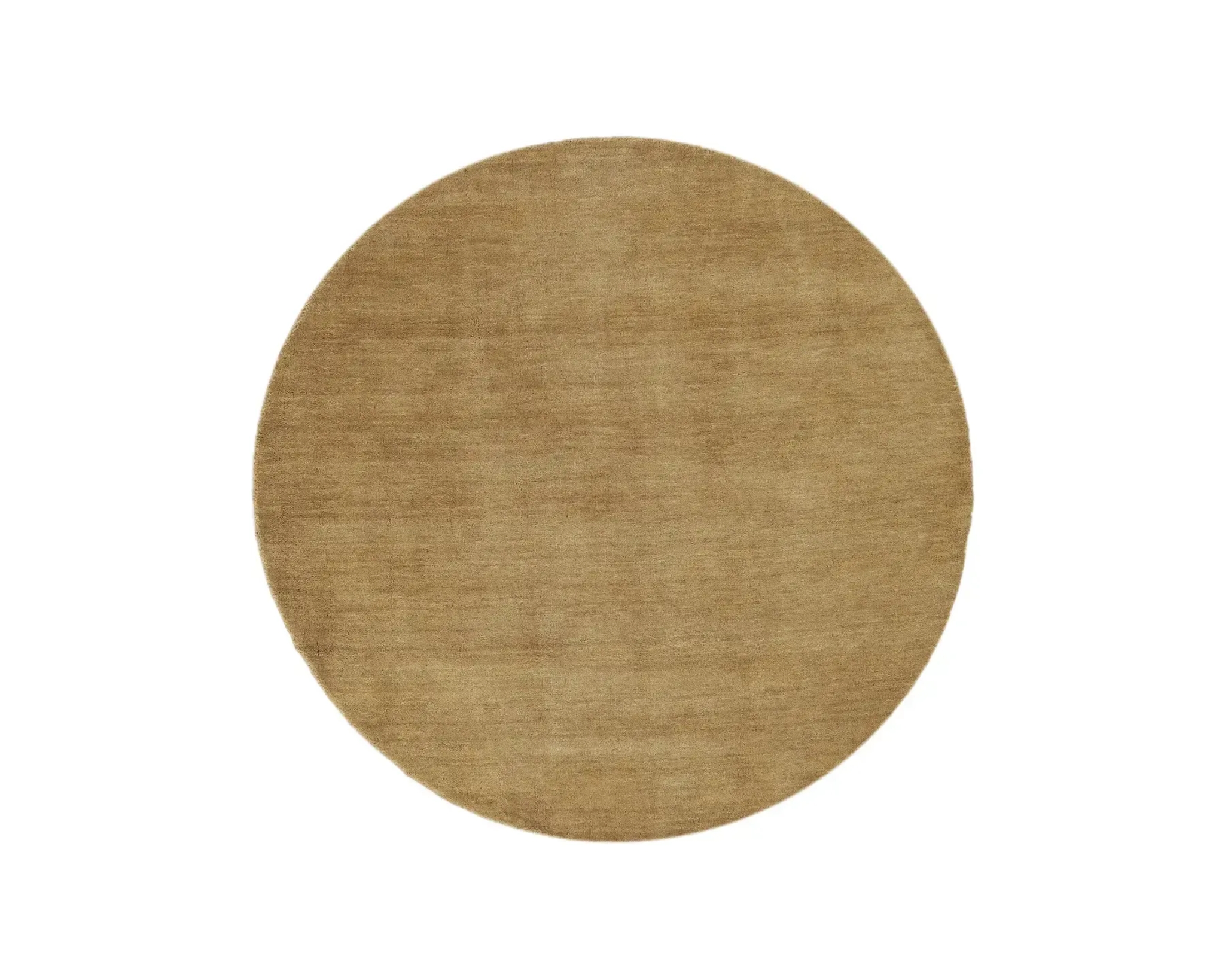 Rugvista Handloom ullmatta &oslash; 150 cm beige