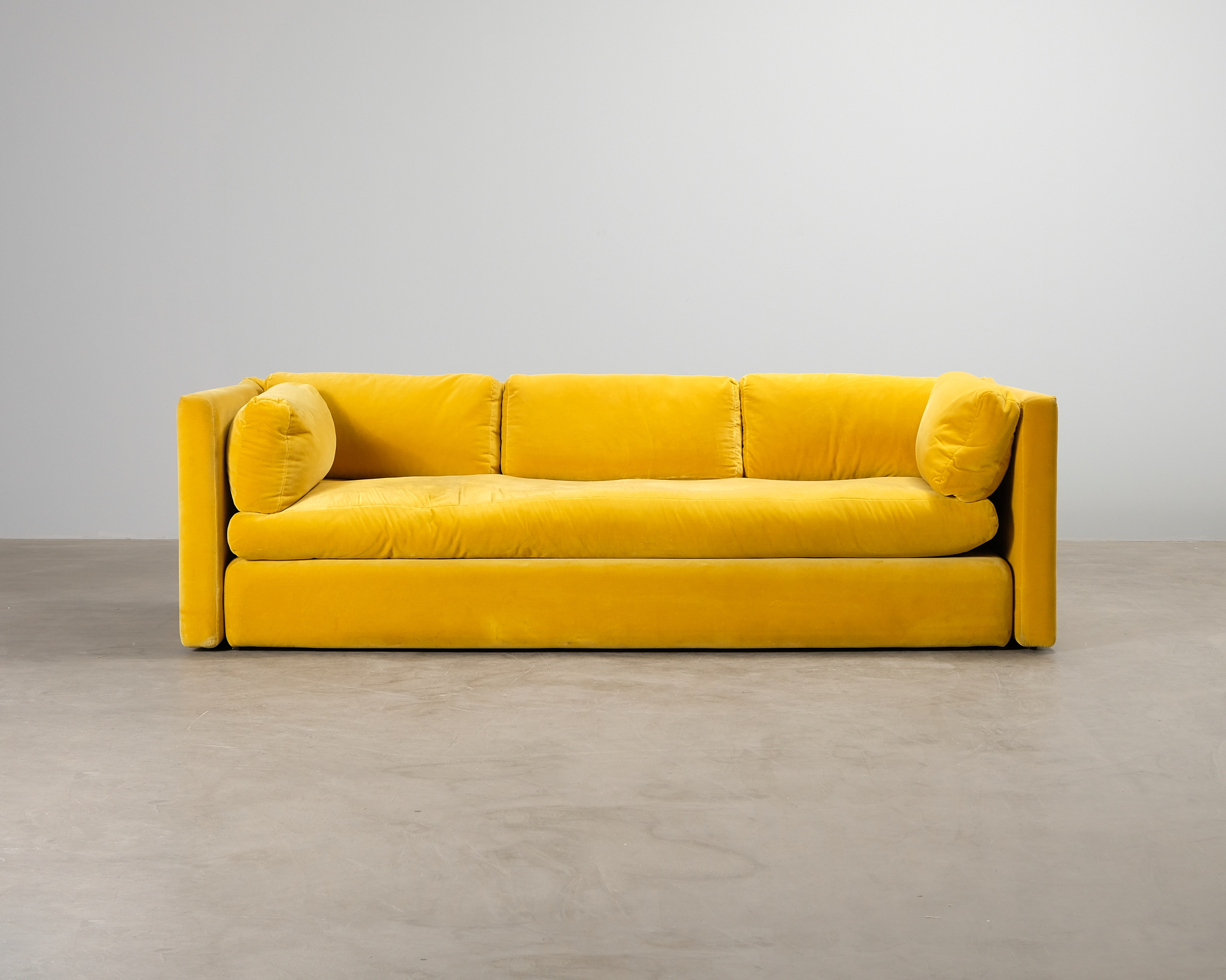 HAY Hackney 3-sits soffa gul