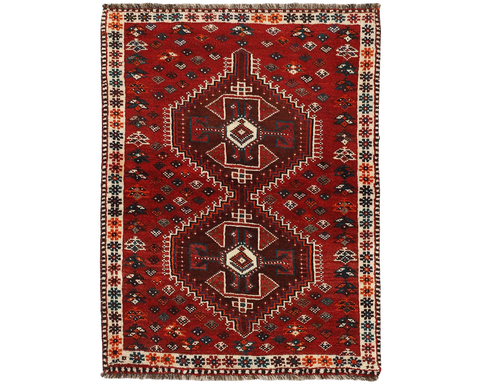 Shiraz orientalisk matta 107 x 150 cm