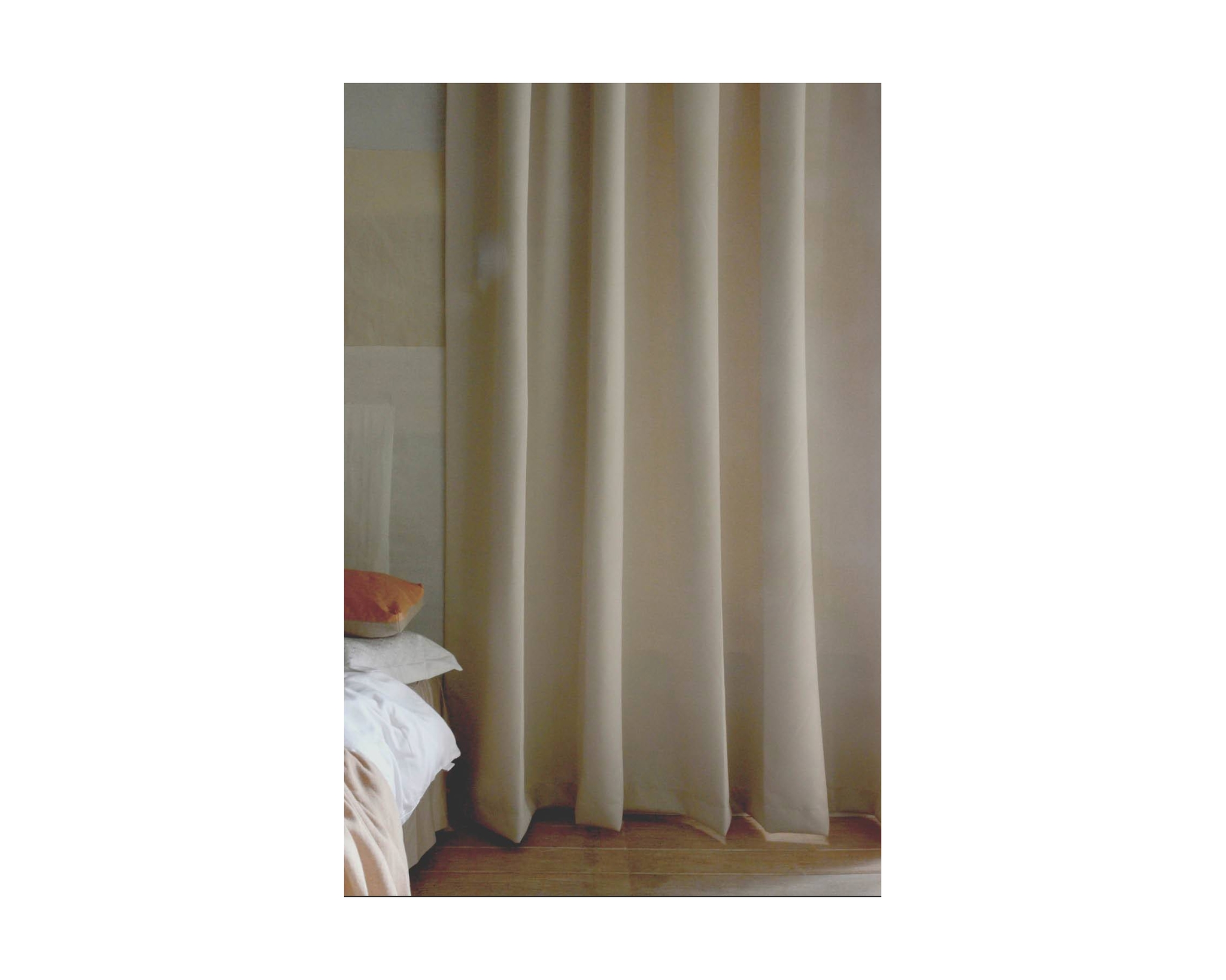 Mimou m&ouml;rkl&auml;ggningsgardin 290 &times; 270 cm naturf&auml;rgad, set om 2