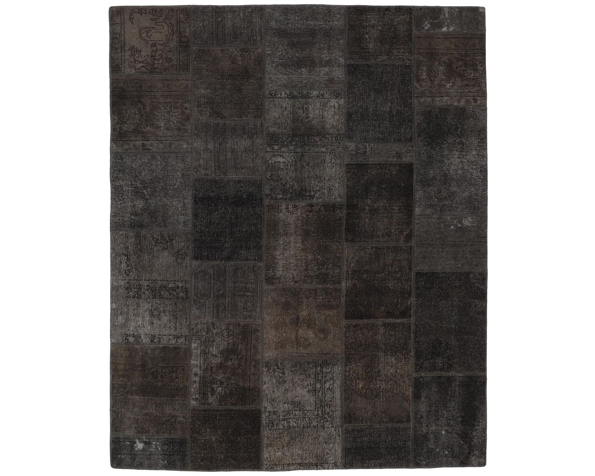 Vintage Patchwork orientalisk matta 206 x 253 cm