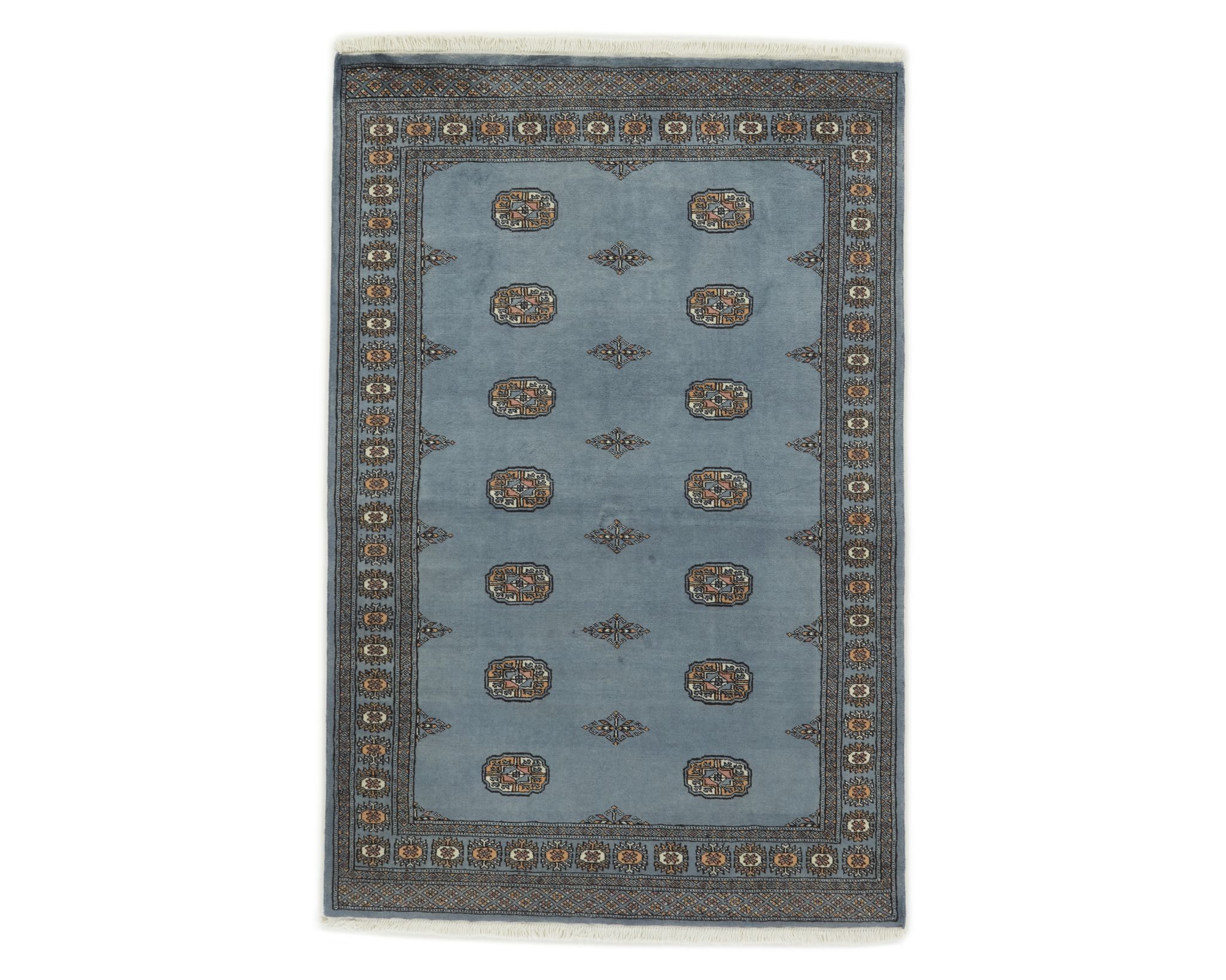 Pakistan handknotted orientalisk matta 139 x 210 cm
