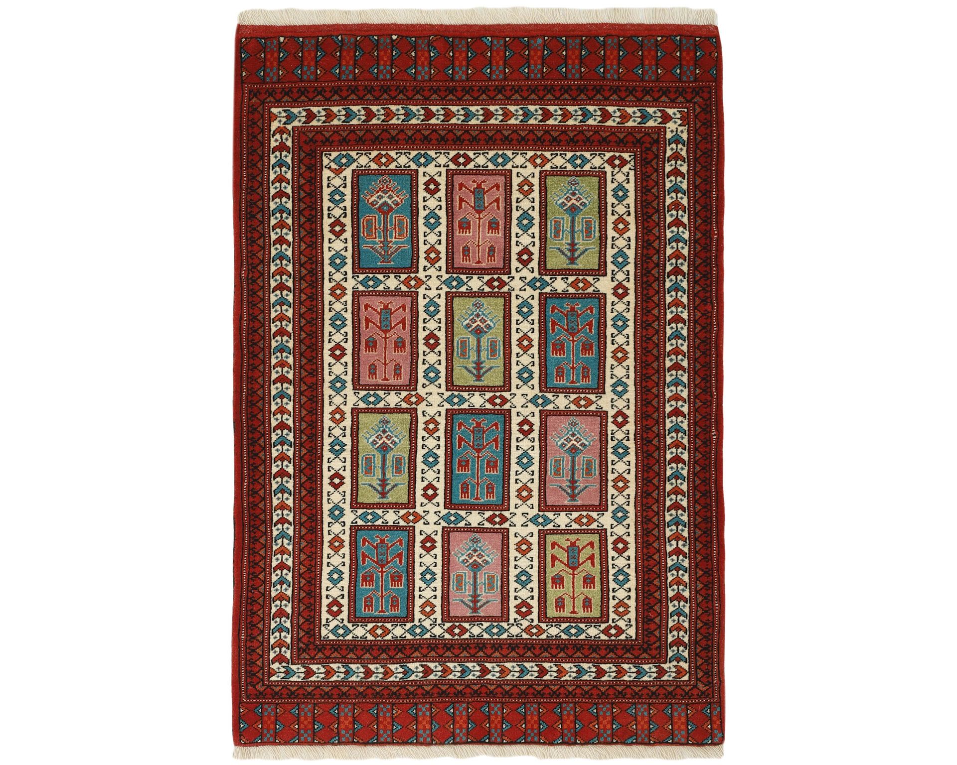Torkaman Fine orientalisk matta 83 x 122 cm