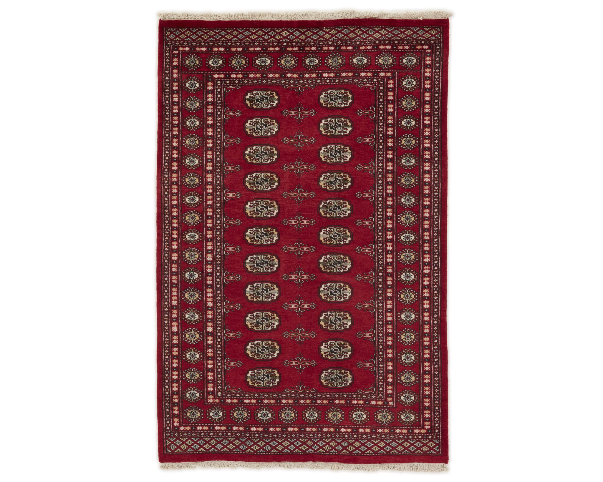 Pakistan handknotted orientalisk matta 136 x 207 cm