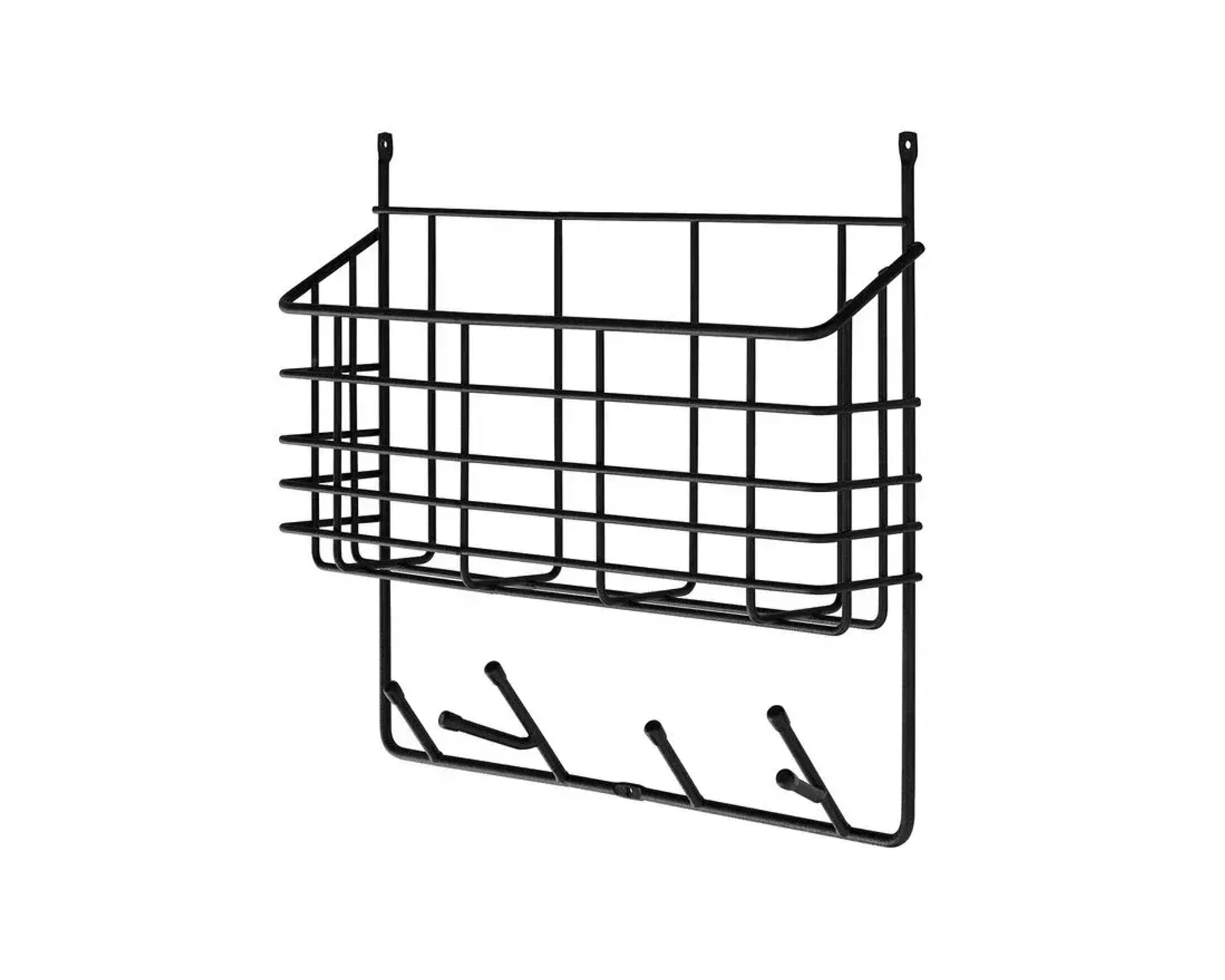 Maze Mitten Shelf v&auml;gghylla S svart