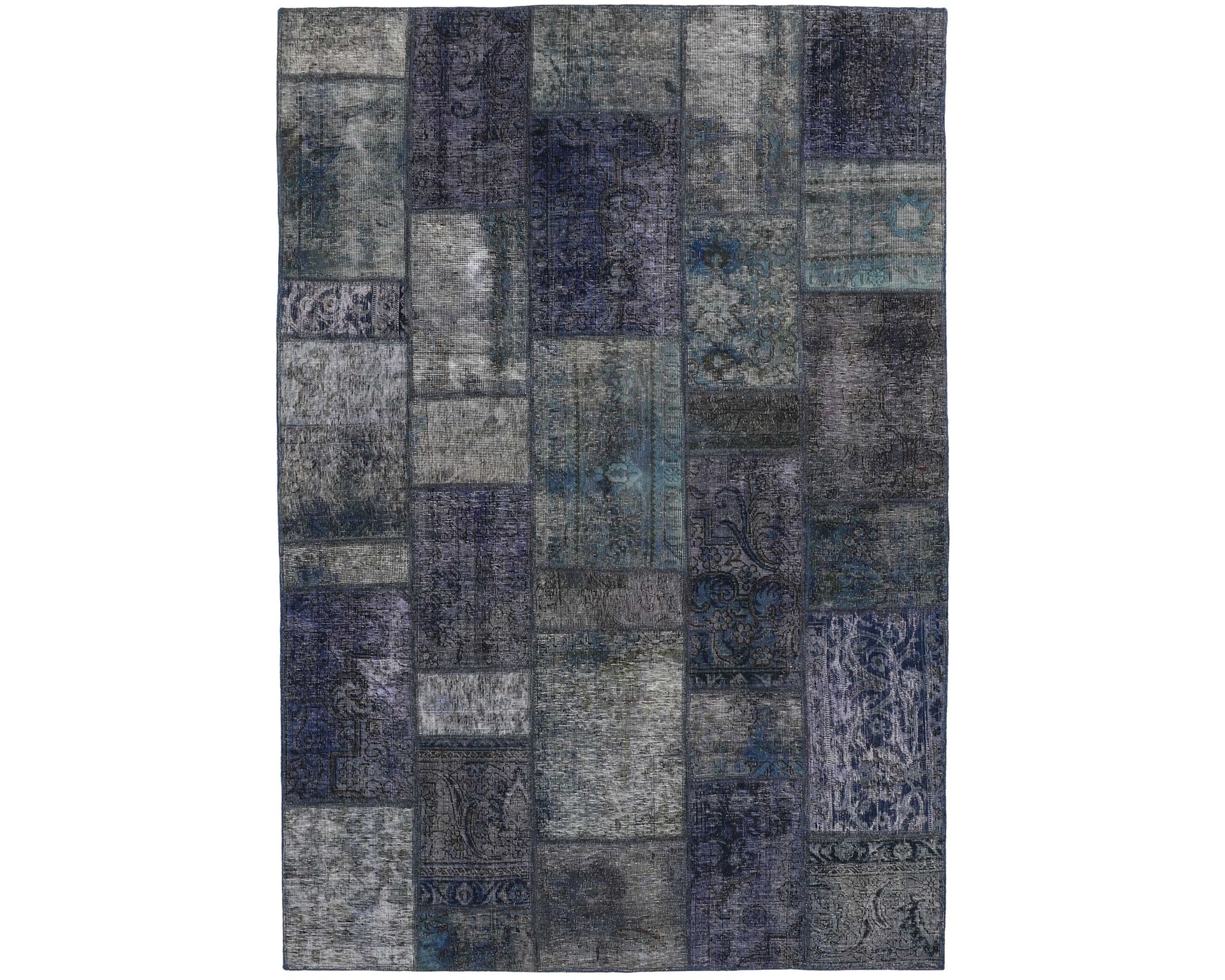 Vintage Patchwork orientalisk matta 166 x 240 cm