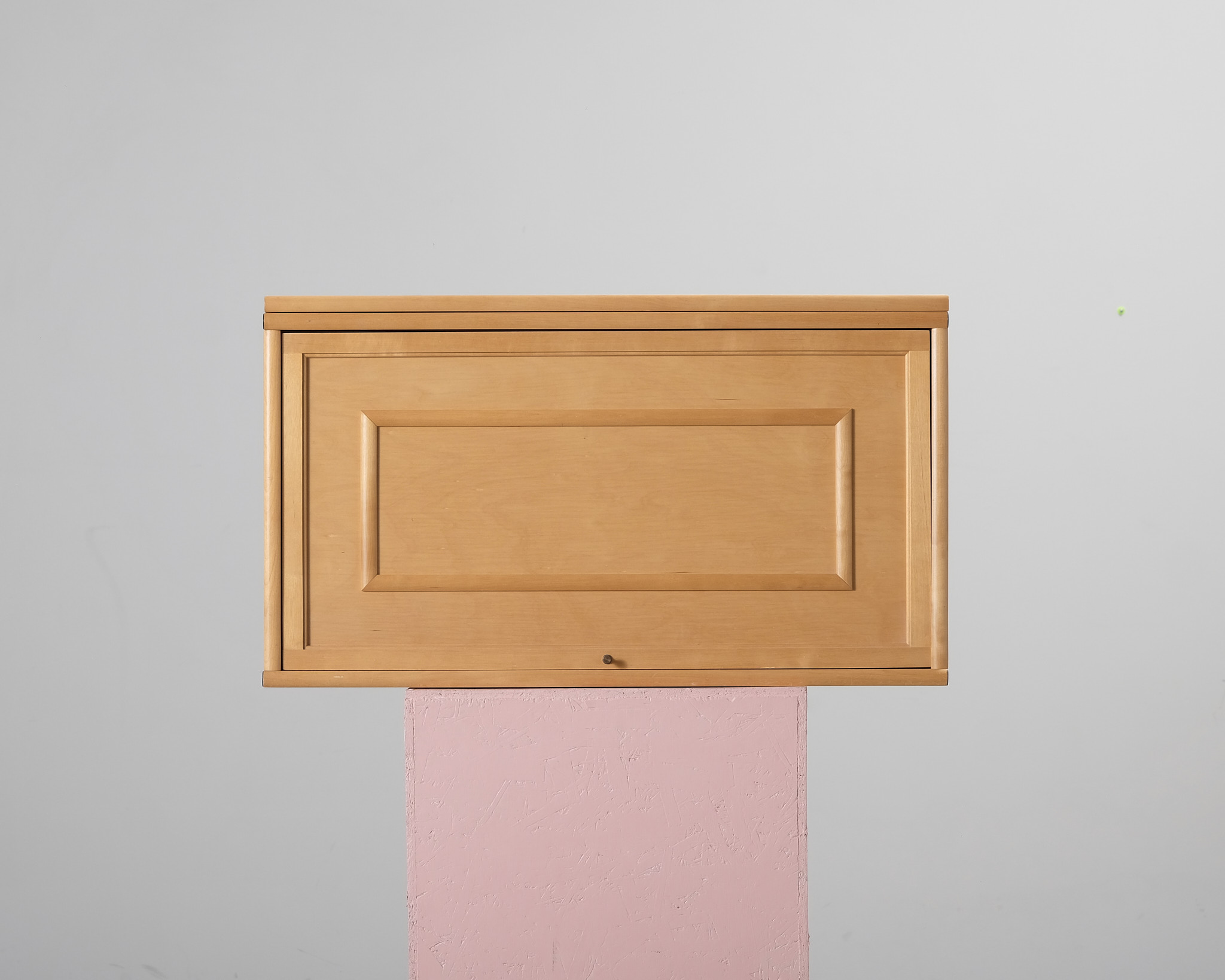 Boknäs pärmvitrin med trädörr H47, D39 cm