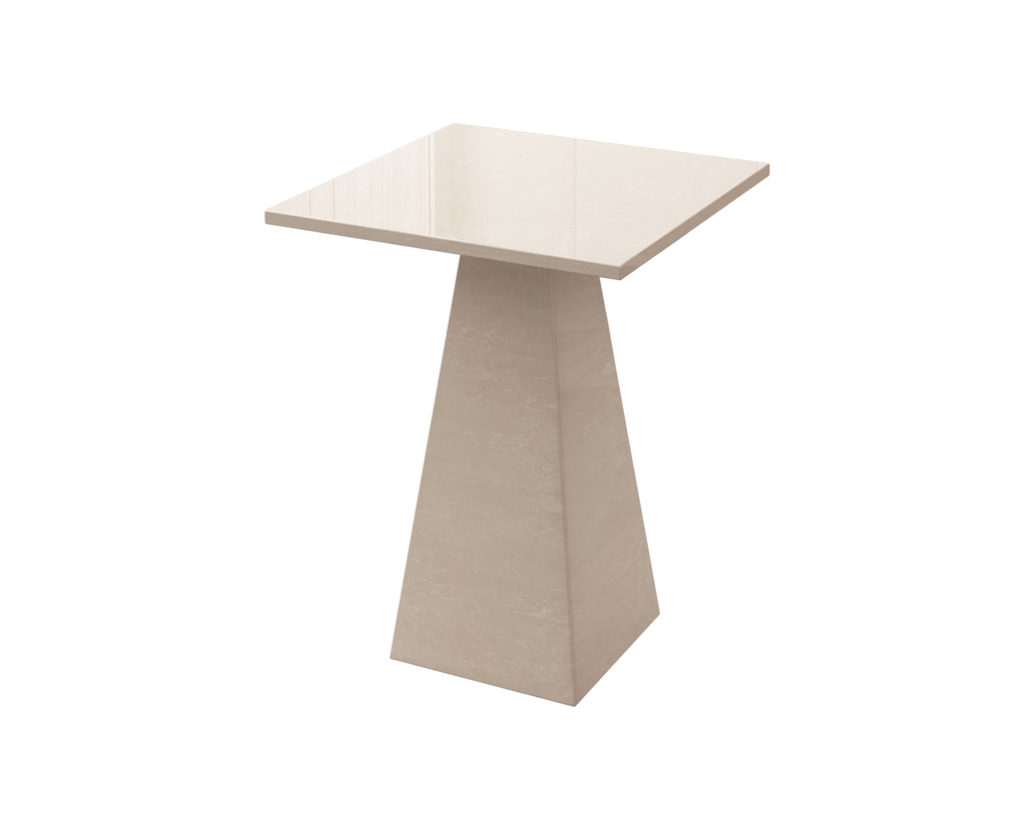 Ruth & Joanna Ivy sidobord beige marmor