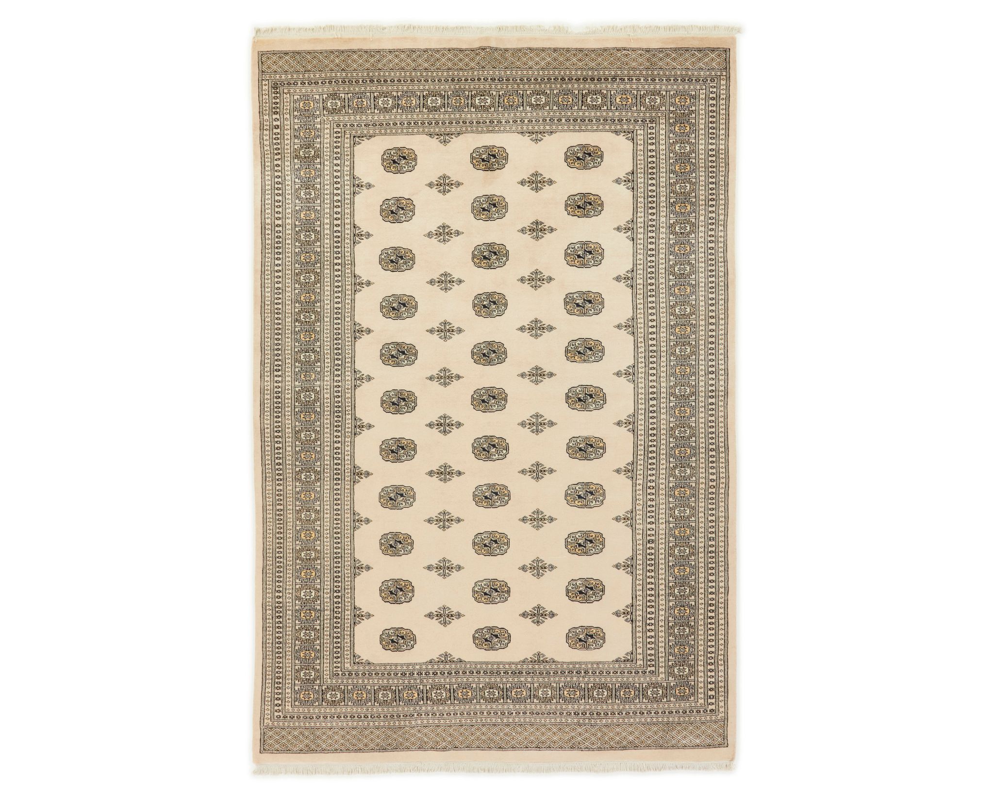 Pakistan handknotted orientalisk matta 199 x 299 cm