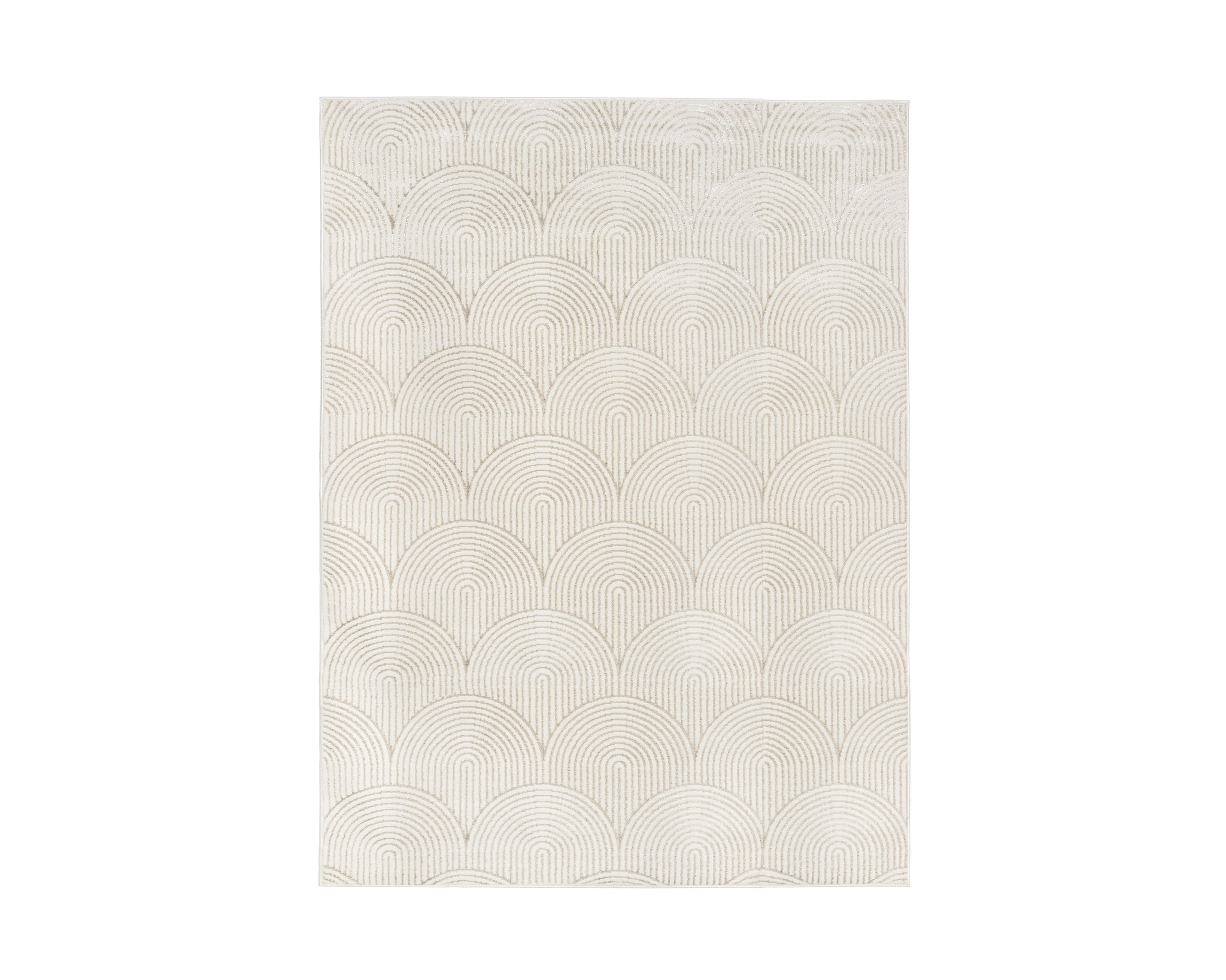 Rugvista Art Deco matta 300 x 400 cm vit