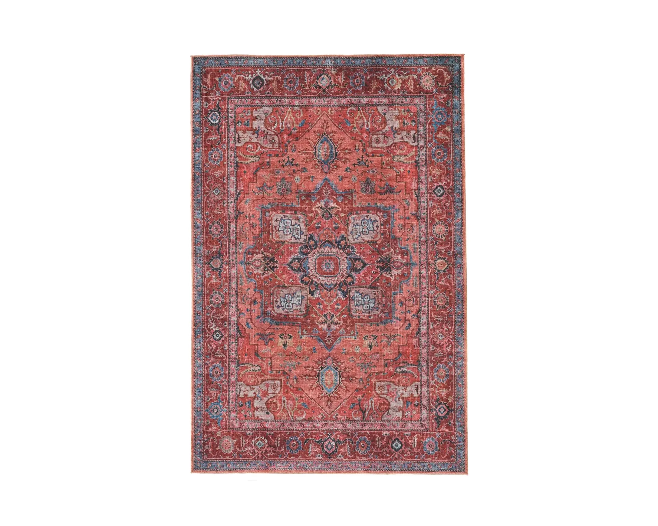 Rugvista Georgia Oriental matta 200 x 300 cm blå / röd