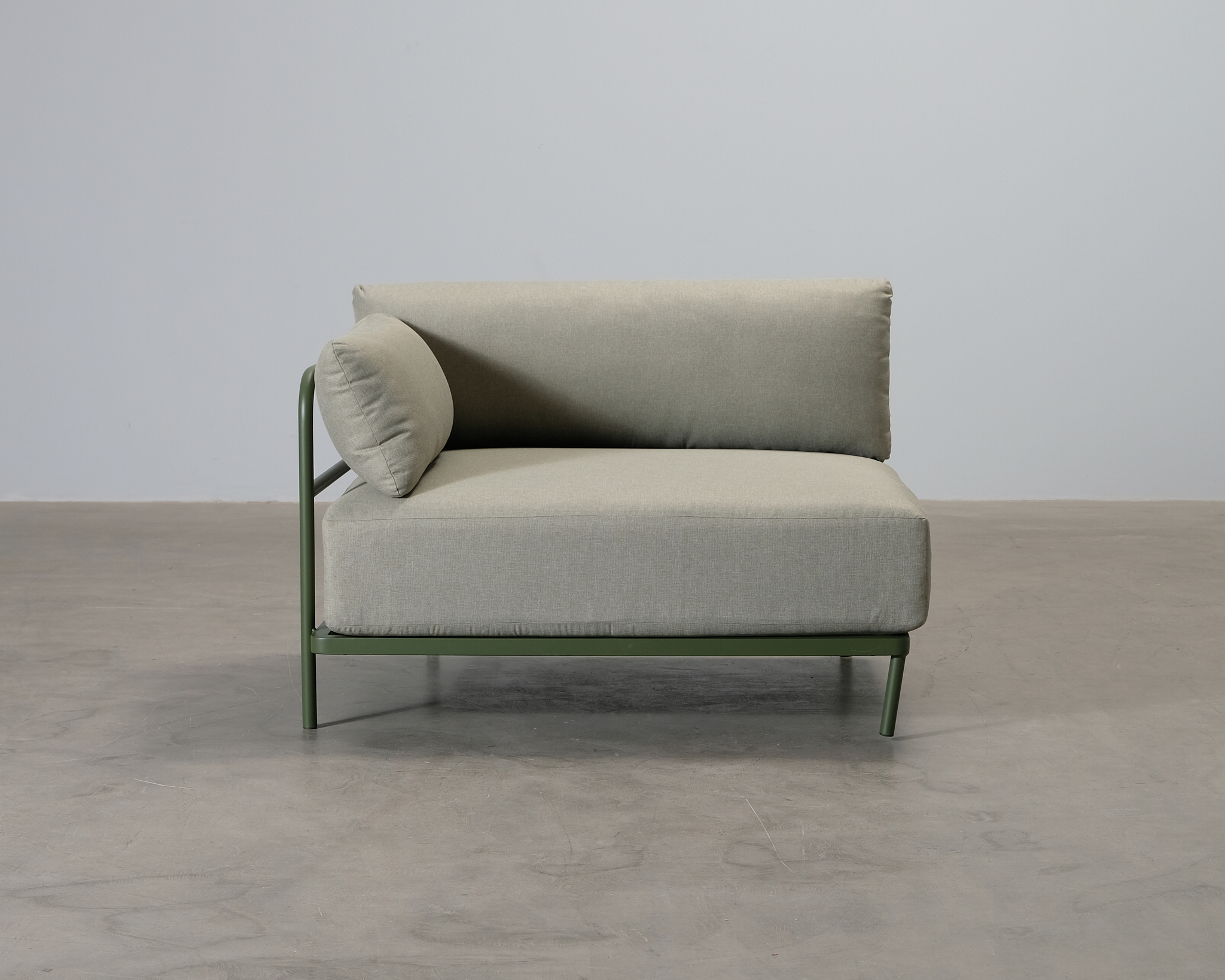 Sofacompany Vincent Outdoor h&ouml;rnmodul Clary Sage Green