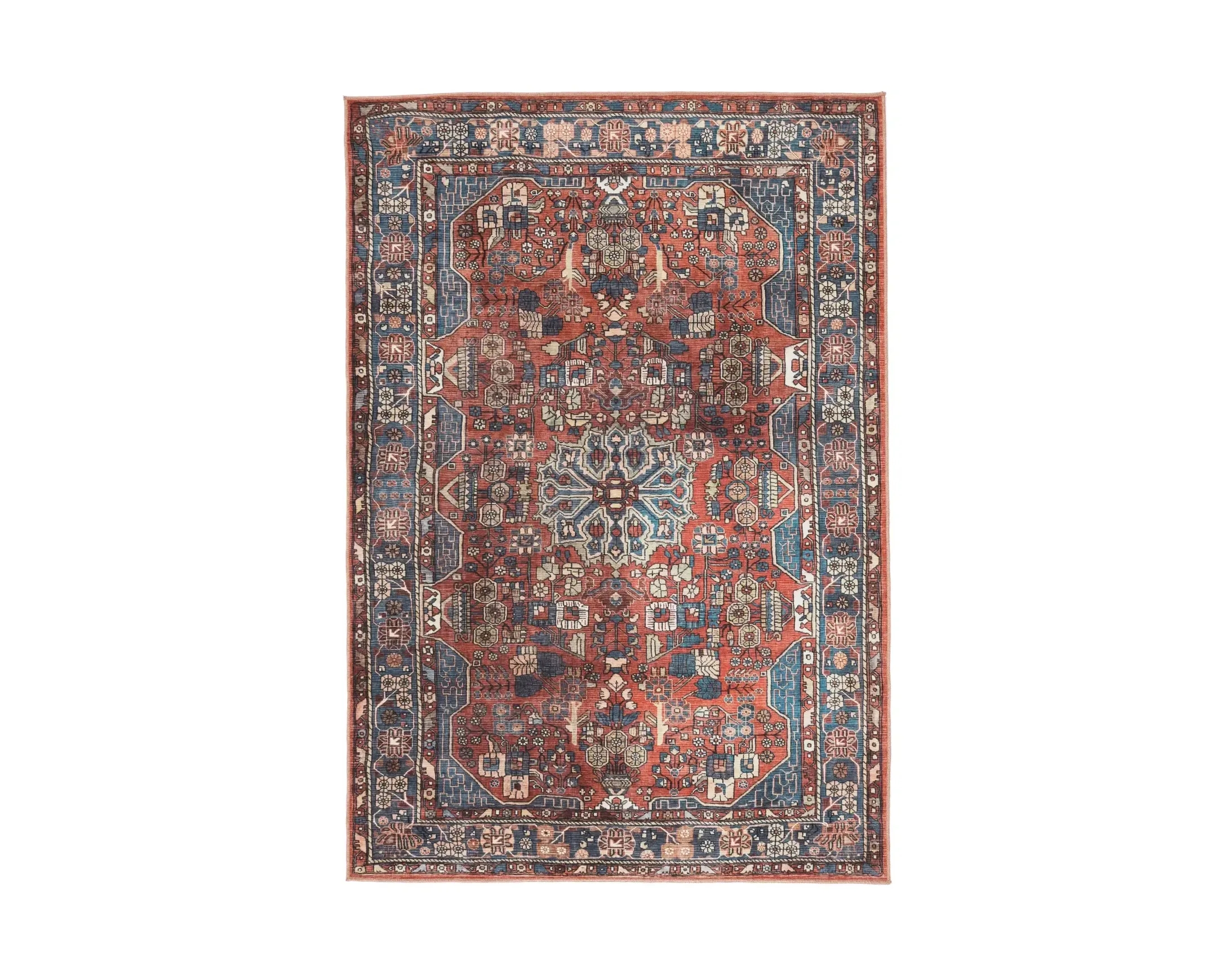 Rugvista Essential Galaxy Oriental matta 160 x 230 cm blå / röd