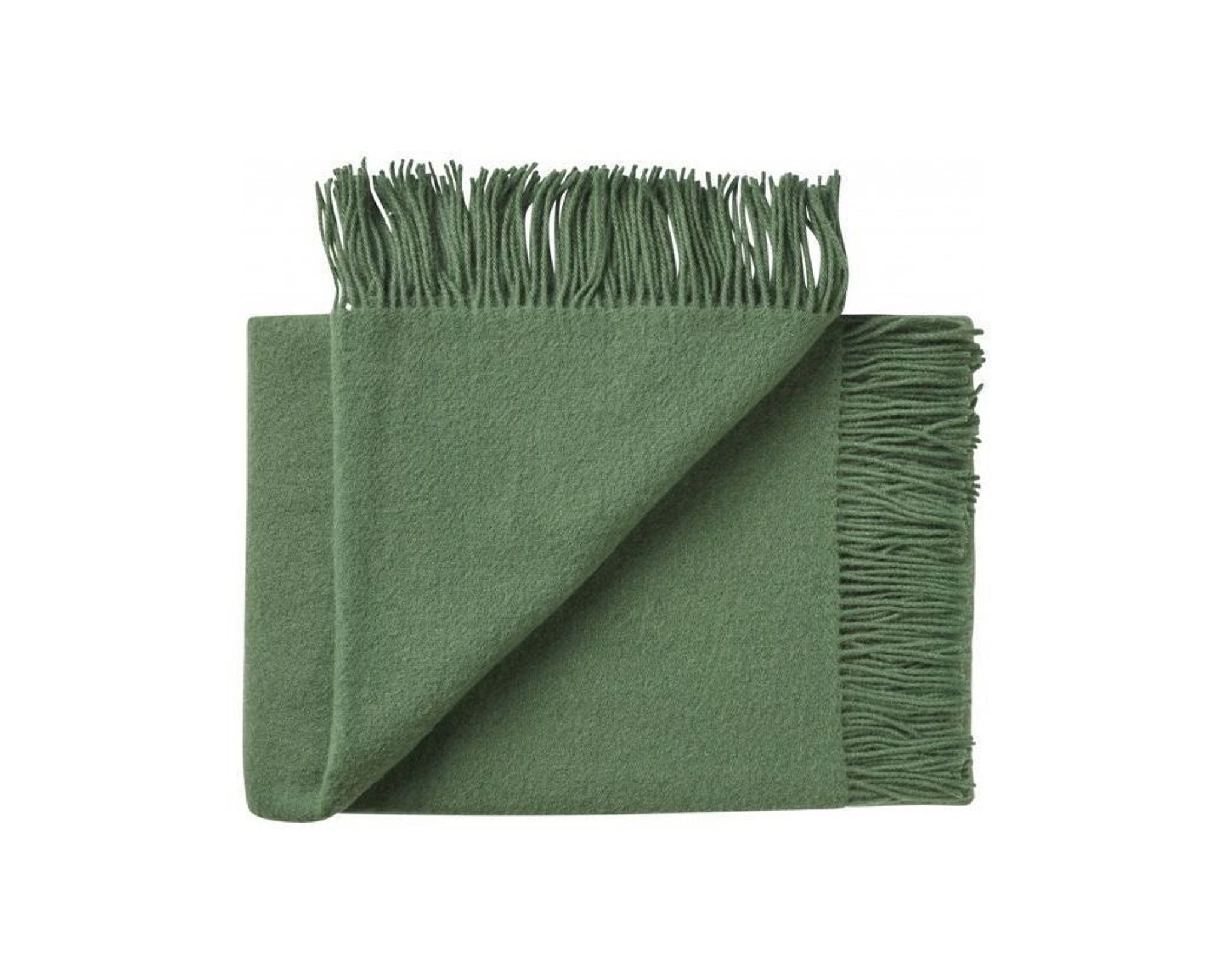 Silkeborg Uldspinderi Athen ullpl&auml;d 130 x 200 cm Meadow Green