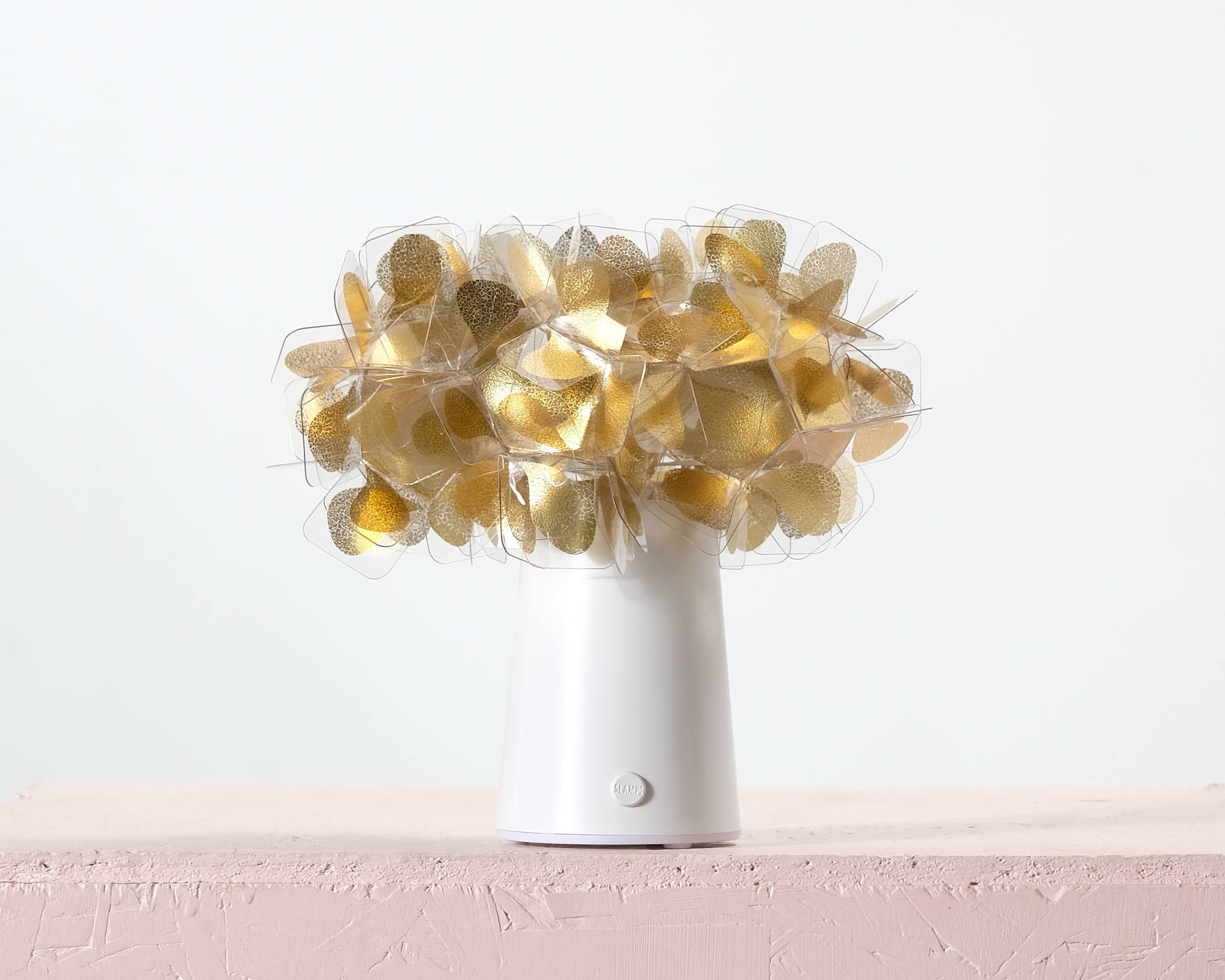 Slamp Clizia Mama Non Mama laddningsbar bordslampa vit / guld