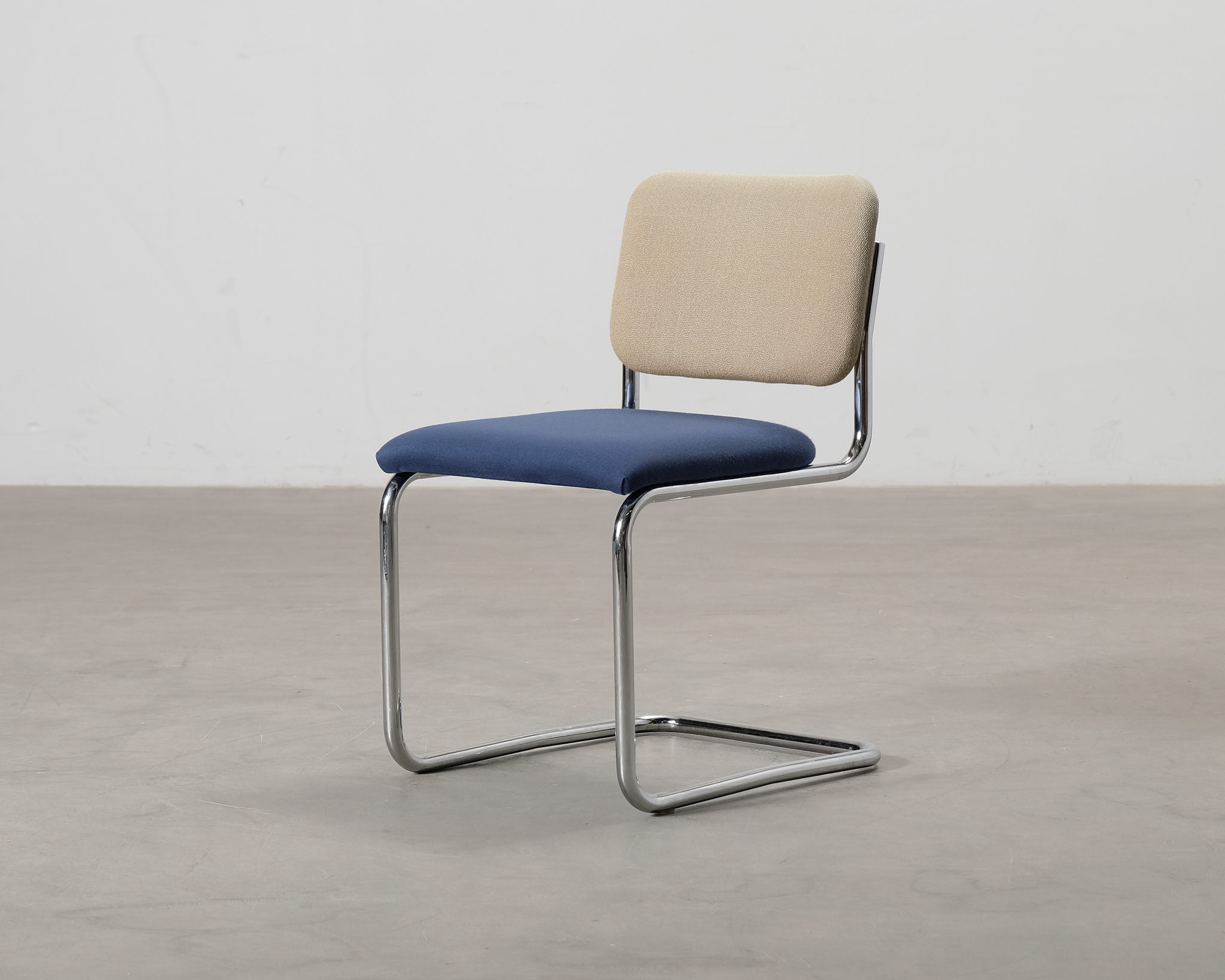 Knoll Cesca stol bl&aring; / beige