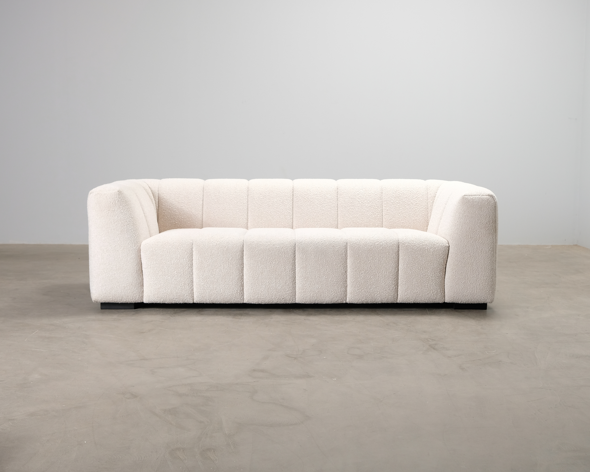 NO GA Studios Bon 3-sits soffa naturvit