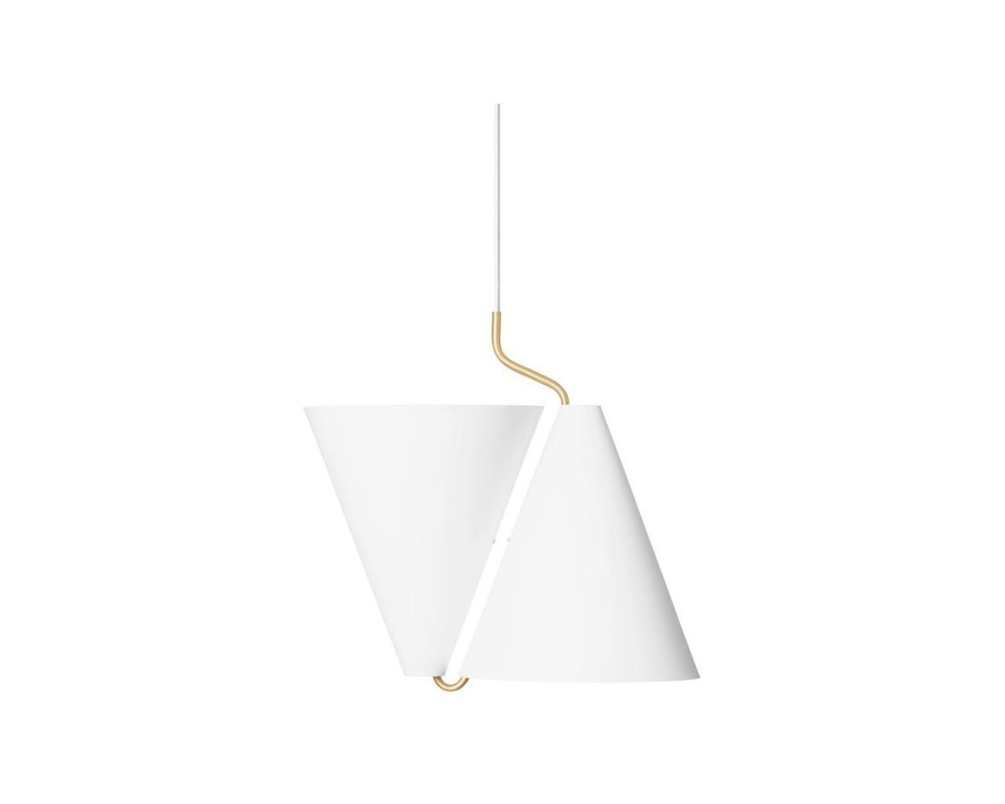 Lyfa Mosaik Up/Down taklampa vit