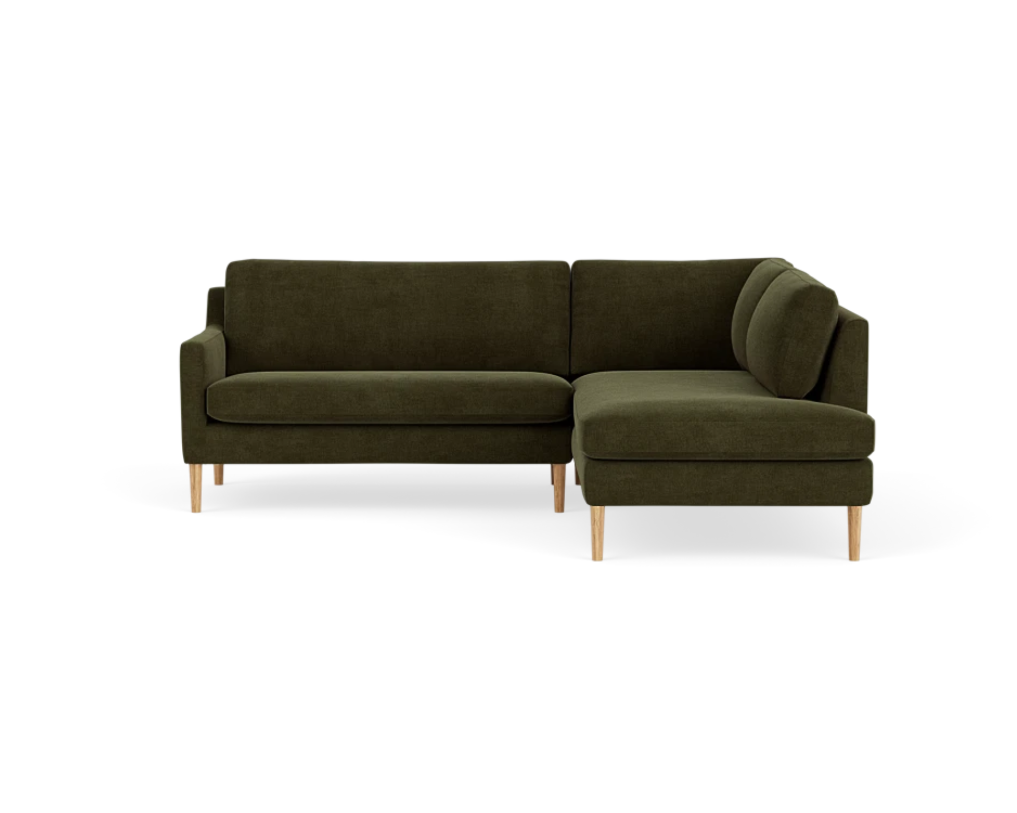 Sofacompany Astha h&ouml;rnsoffa Moss Olive