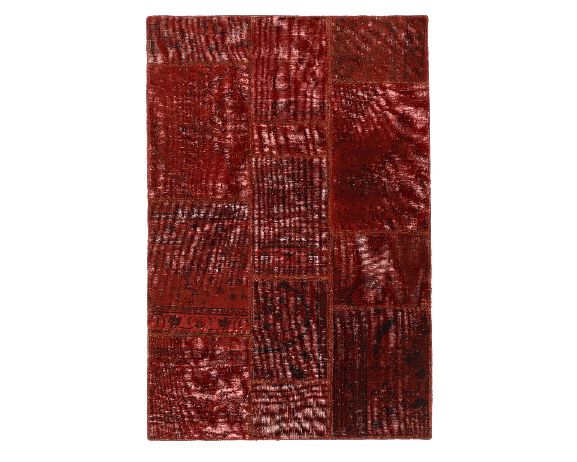 Vintage Patchwork orientalisk matta 105 x 155 cm