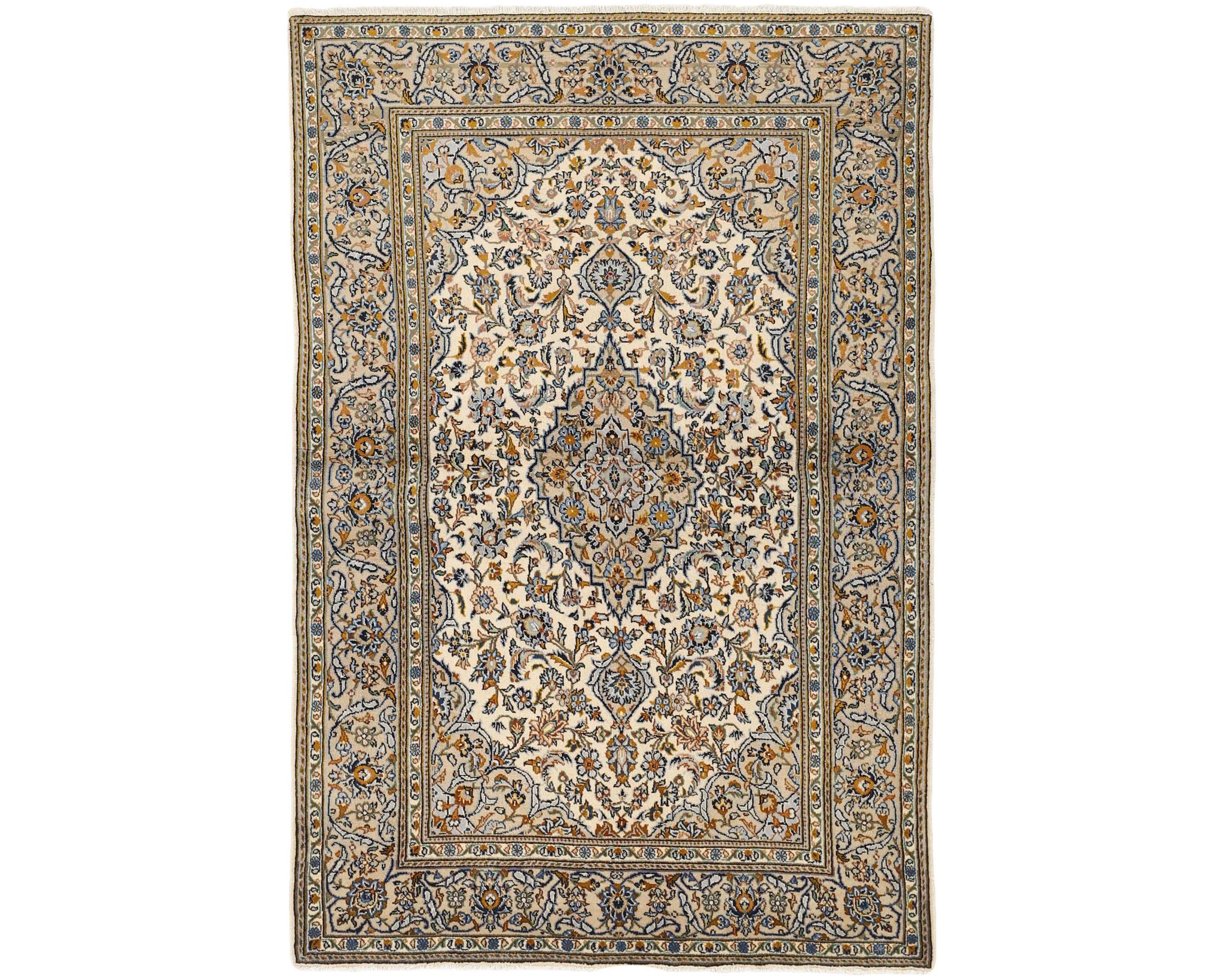 Keshan Fine orientalisk matta 138 x 209 cm
