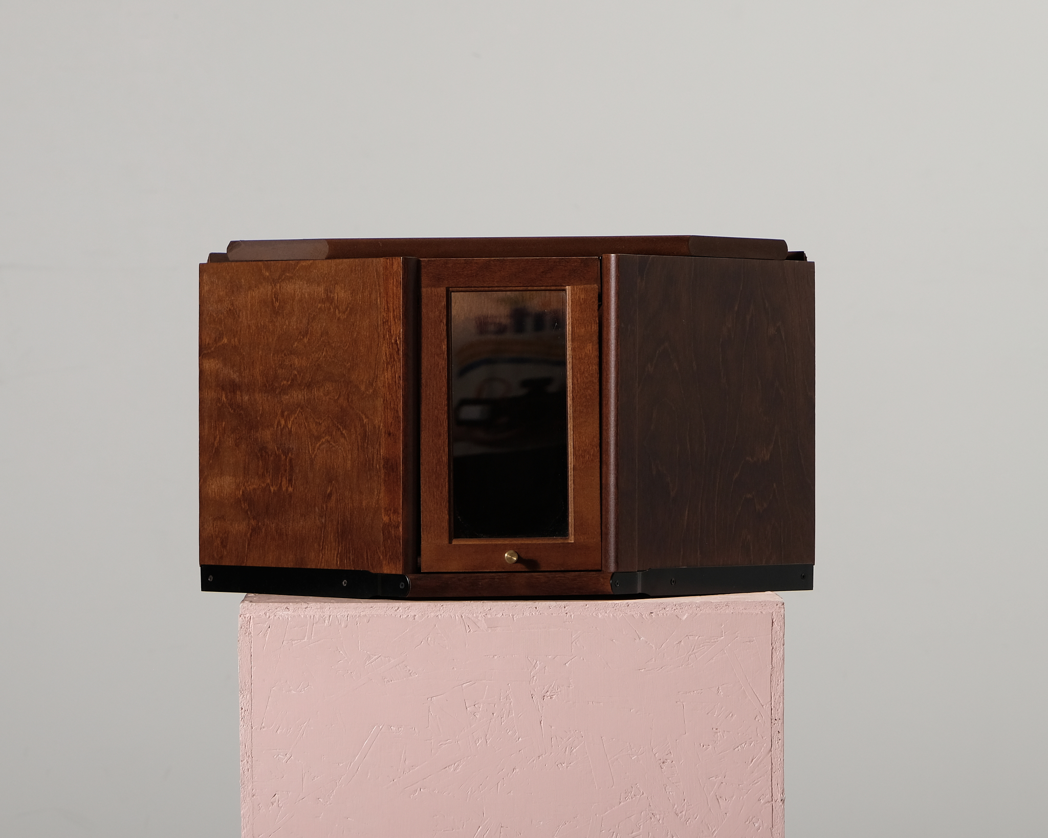 Boknäs hörnelement med glasdörr H31,5