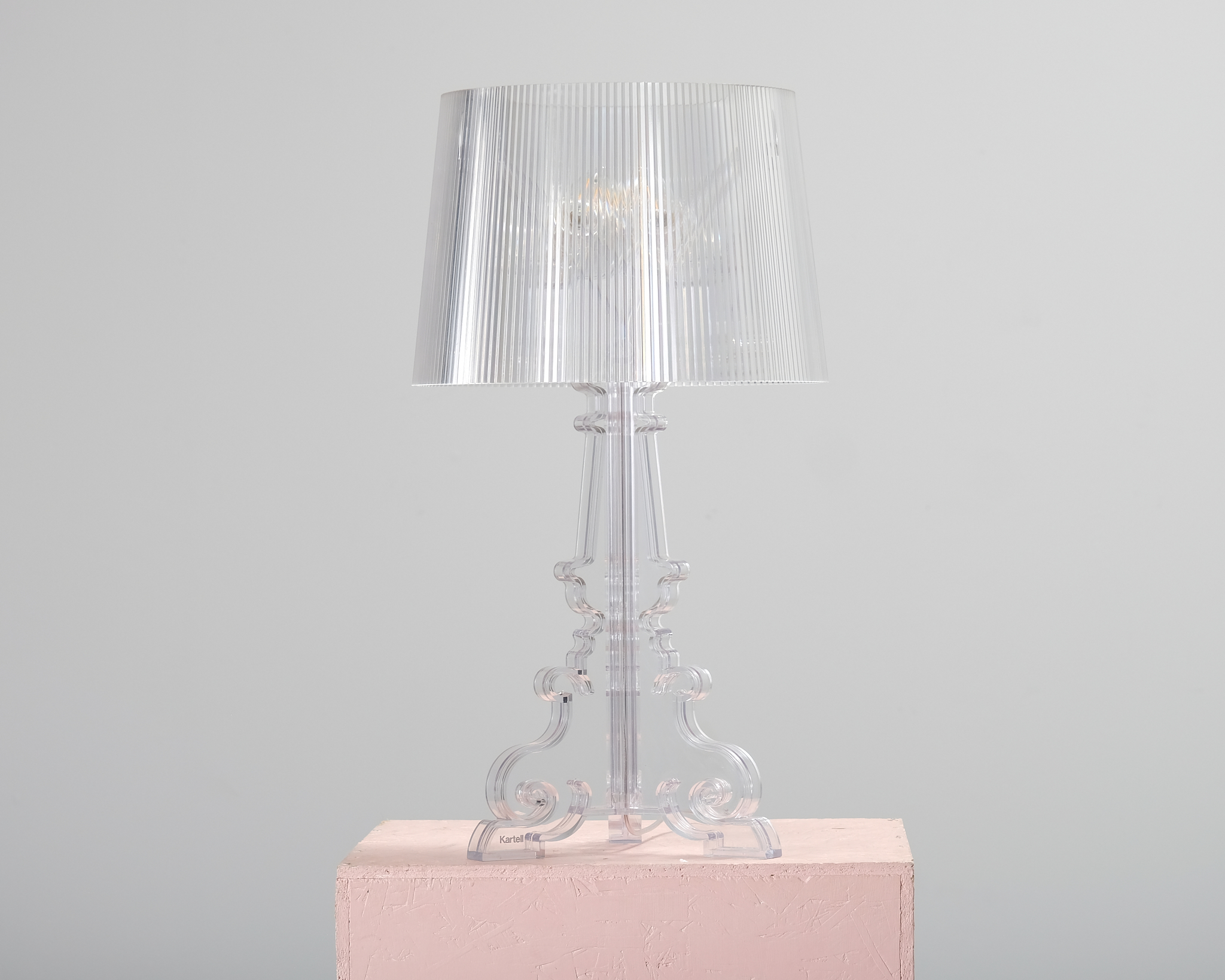 Kartell Bourgie bordslampa genomskinlig