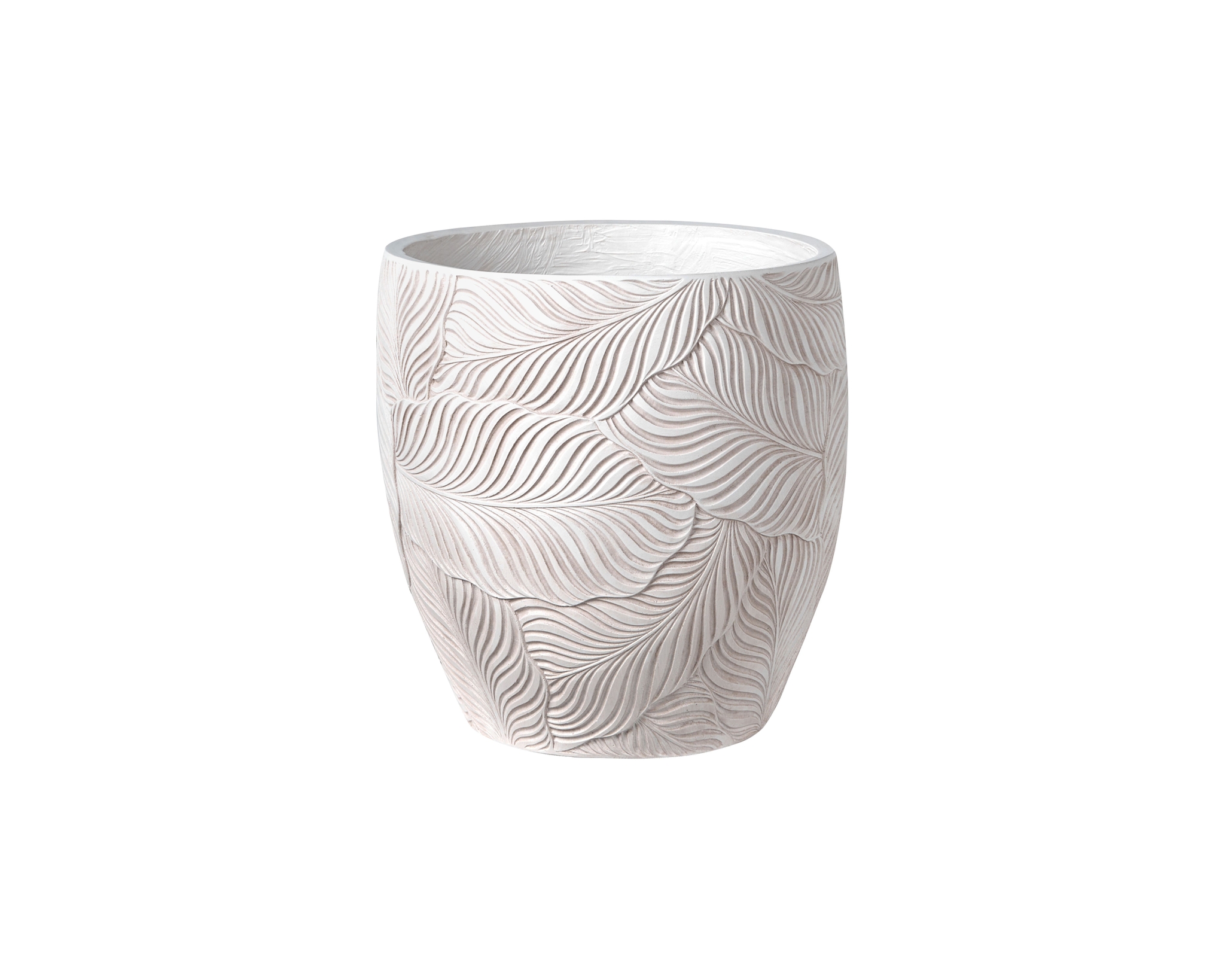 Baiyun blomkruka ø 42 cm ljusbeige