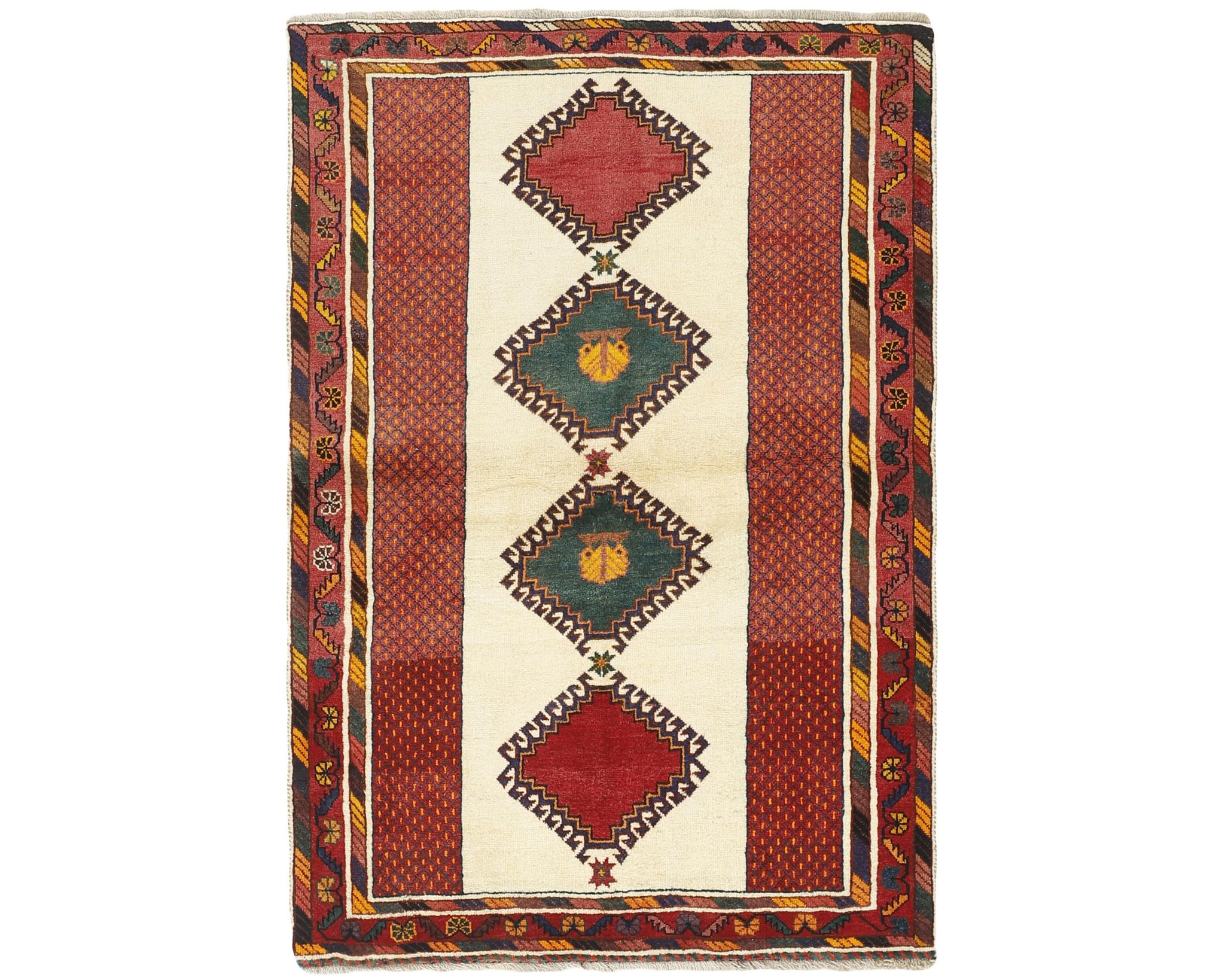 Kashghai orientalisk matta 122 x 177 cm
