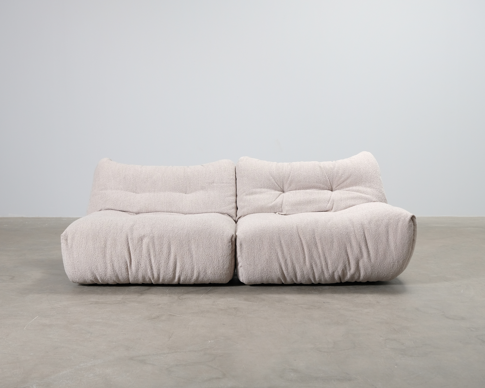 Decotique Mono 2-sits modulsoffa Clay Beige