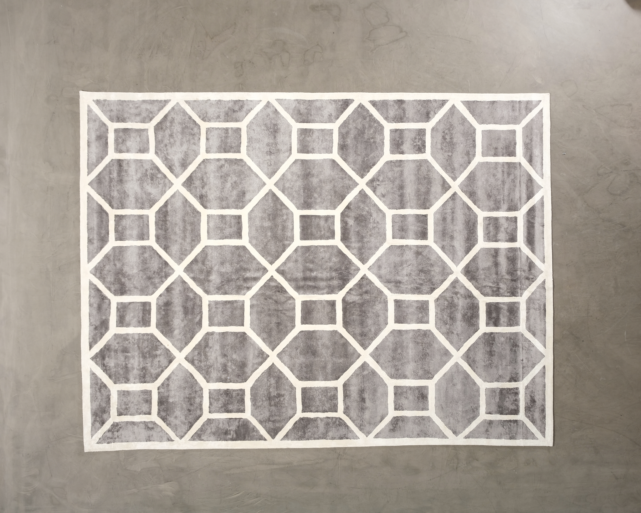 Layered Entrance matta 300 x 400 cm grå